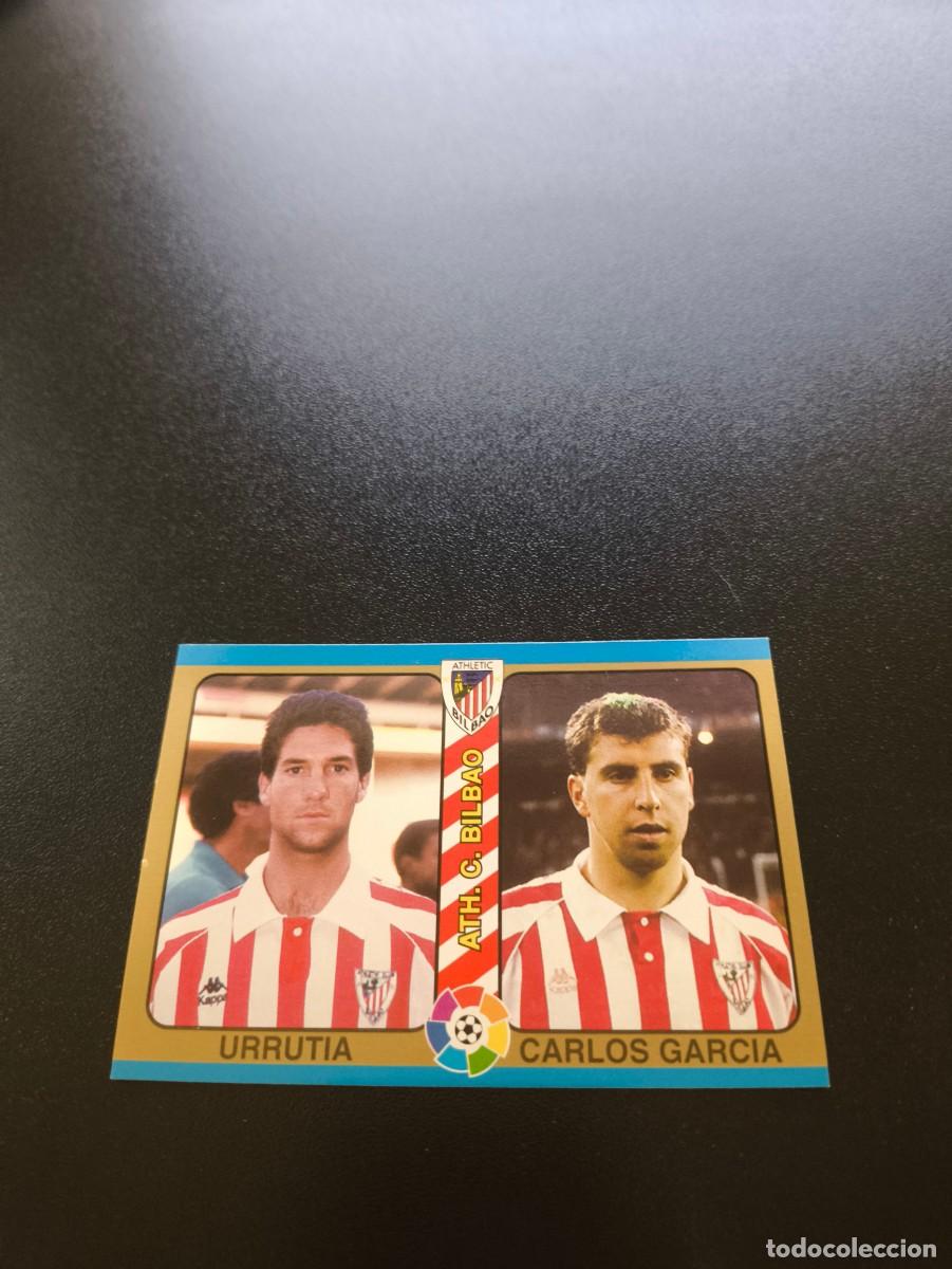 Cromos de Futebol: 44 Urrutia Carlos Garcia ATHLETIC BILBAO MUNDICROMO LIGA FUTBOL 1994 1995 94 95 NO PANINI LIGA ESTE
