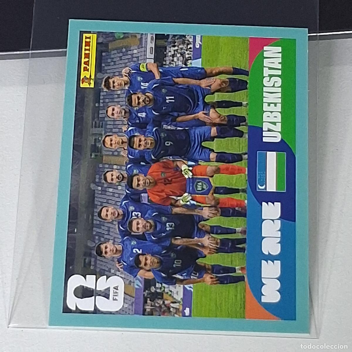 Cromos de Futebol: B48 UZB13 PLANTILLA 13 UZBEKIST&Aacute;N UZB FIFA WORLD CUP 2026 STICKER PANINI
