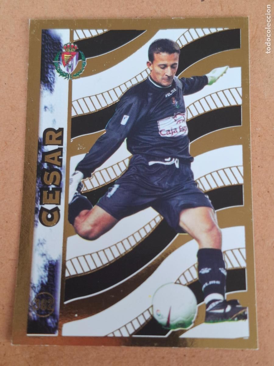 Cromos de f&uacute;tbol: MUNDICROMO 98 99 1998 1999 - 382 C&Eacute;SAR ( EL MEJOR ) - REAL VALLADOLID - CP14