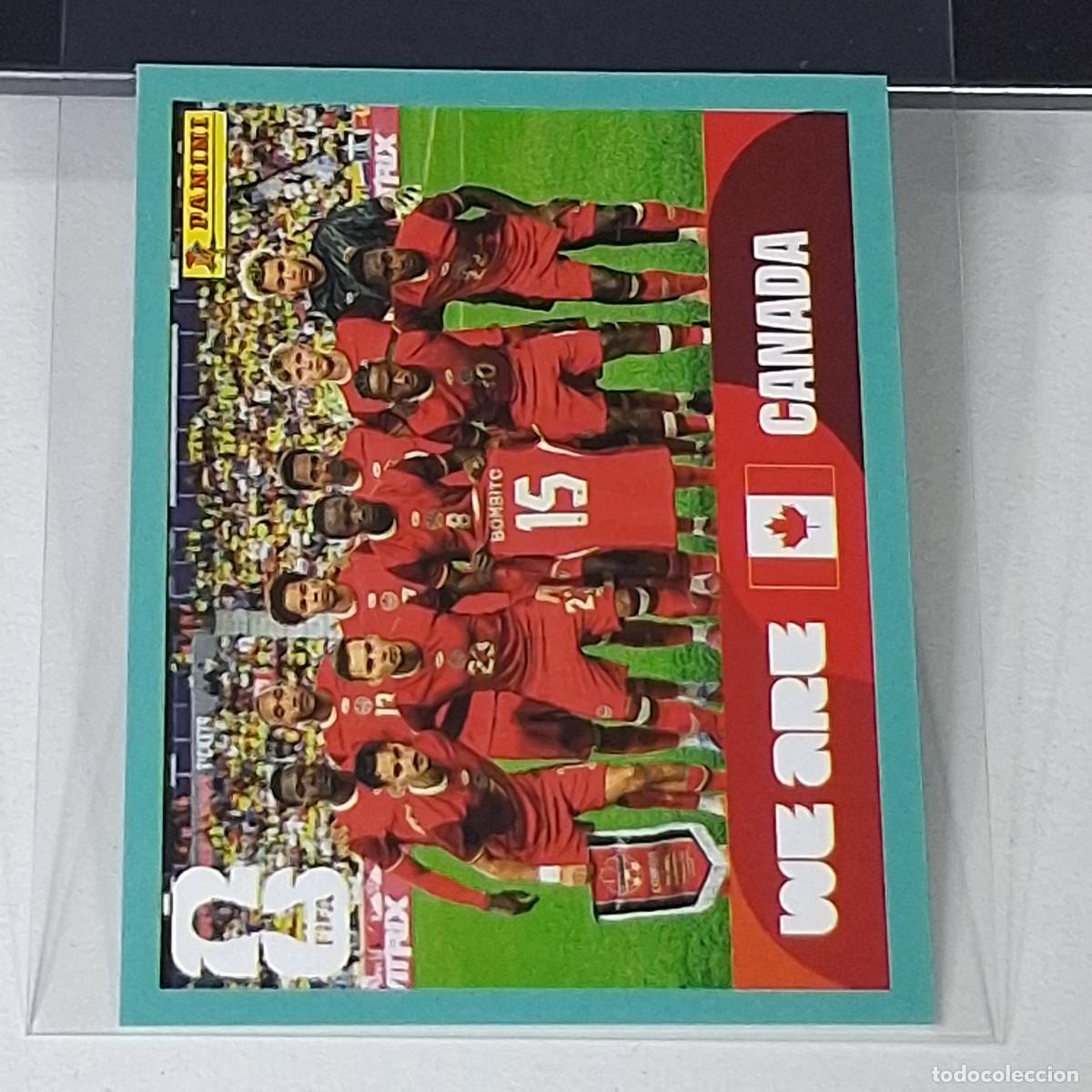 Cromos de f&uacute;tbol: B48 CAN13 TEAM PHOTO EQUIPO 13 CANAD&Aacute; CAN MUNDIAL FIFA WORLD CUP 2026 STICKER PANINI