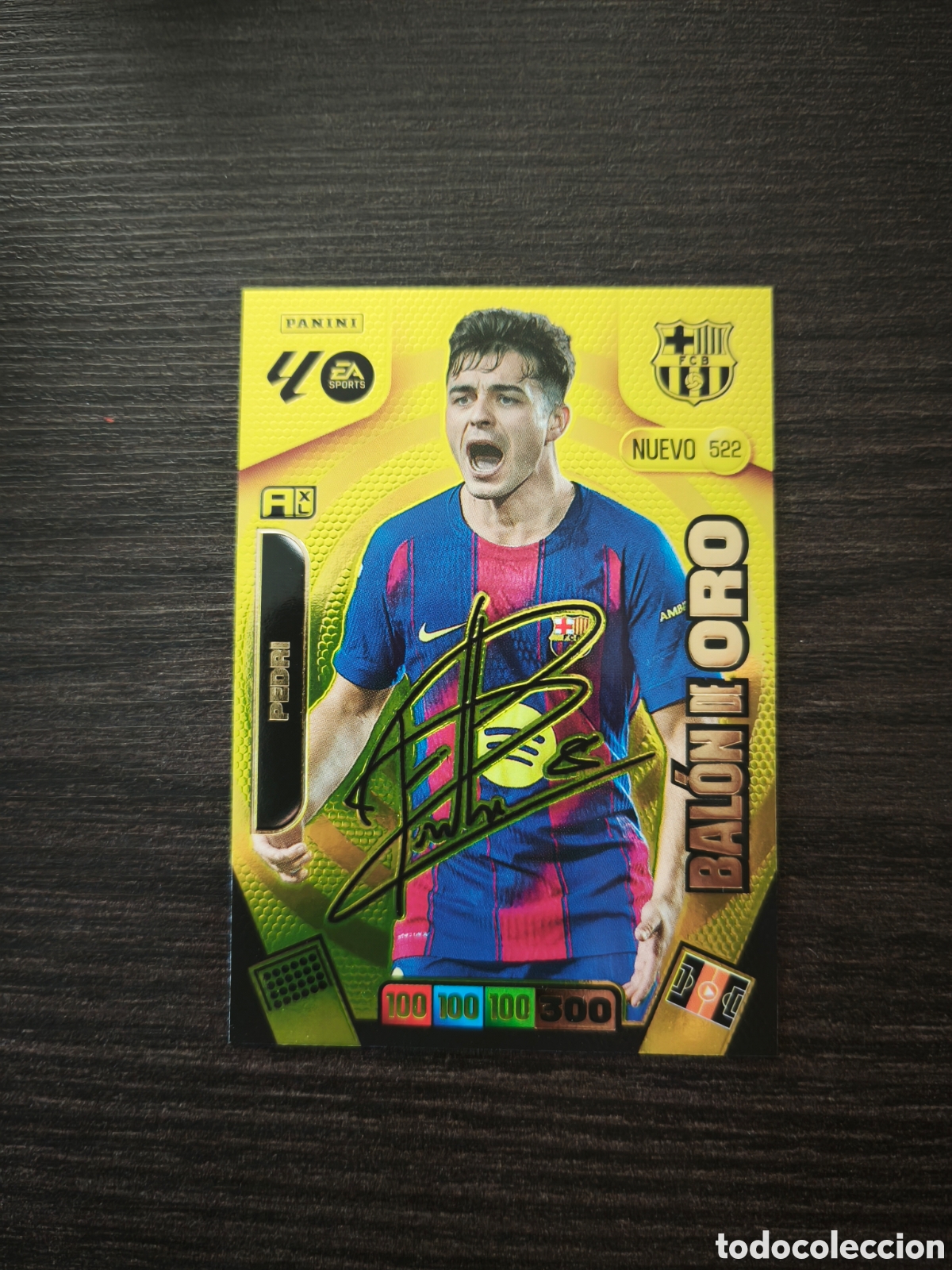 Cromos de f&uacute;tbol: Pedri Bal&oacute;n de Oro Adrenalyn XL 25 26