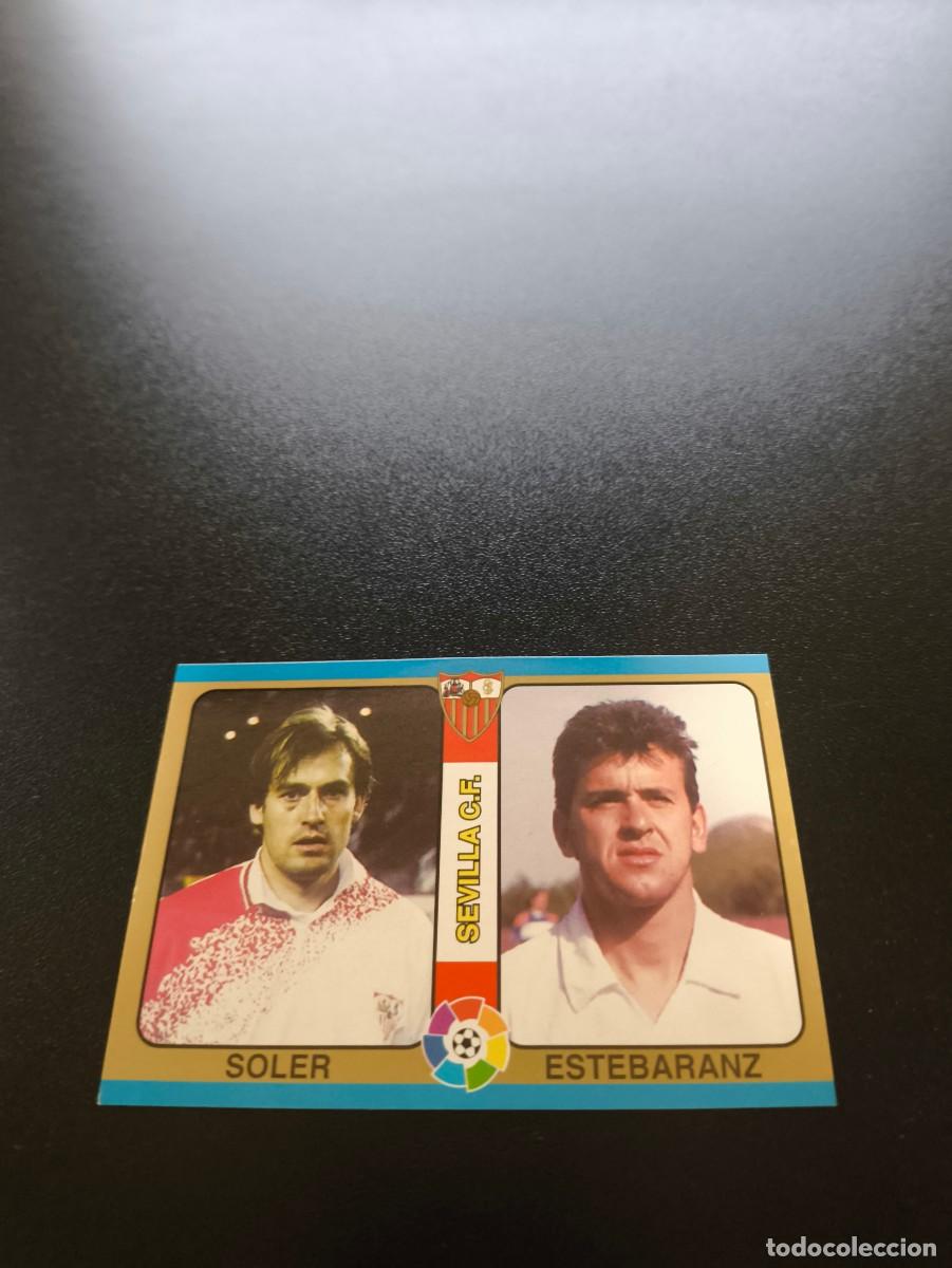 Cromos de f&uacute;tbol: 52 Soler / Estebaranz SEVILLA MUNDICROMO LIGA FUTBOL TOTAL 1994 1995 94 95 NO PANINI LIGA ESTE