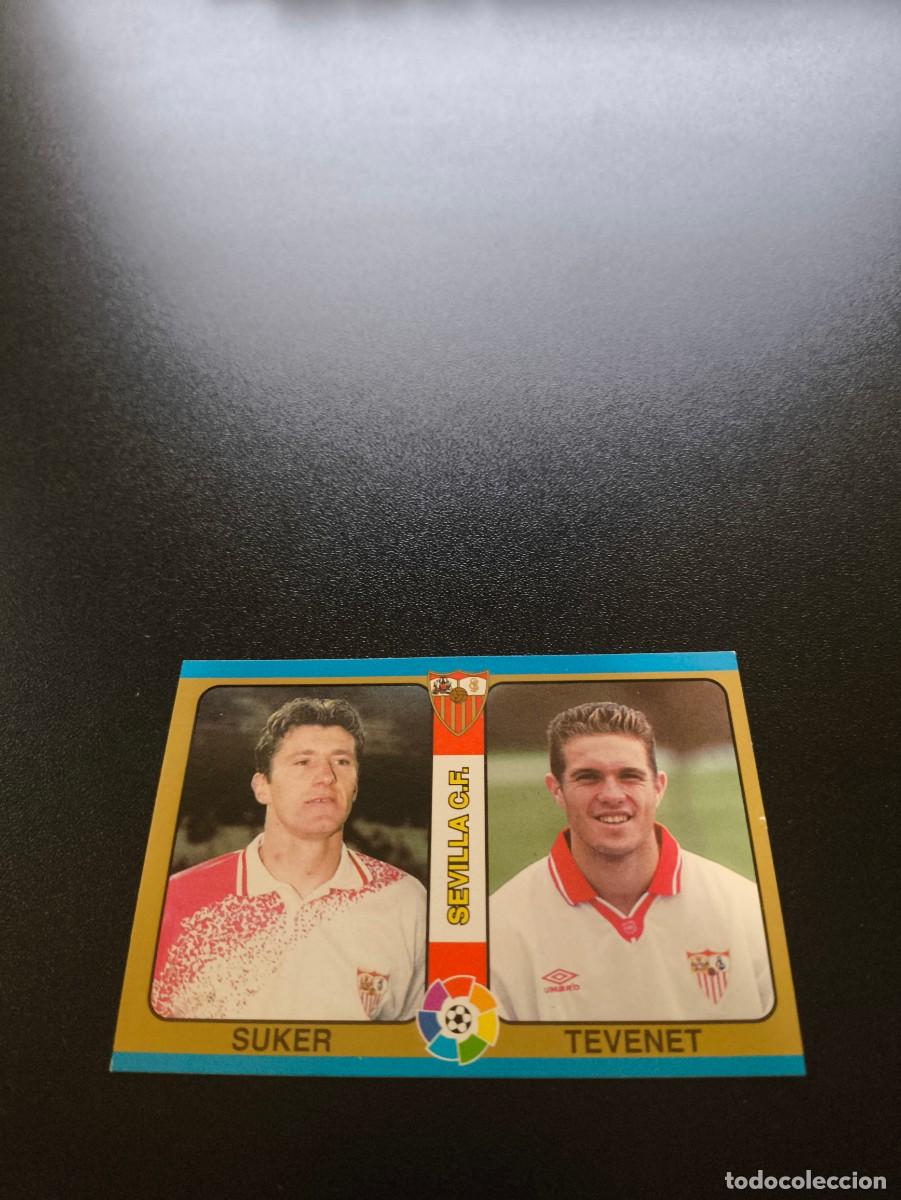Cromos de f&uacute;tbol: 54 Suker / Tevenet SEVILLA MUNDICROMO LIGA FUTBOL TOTAL 1994 1995 94 95 NO PANINI LIGA ESTE