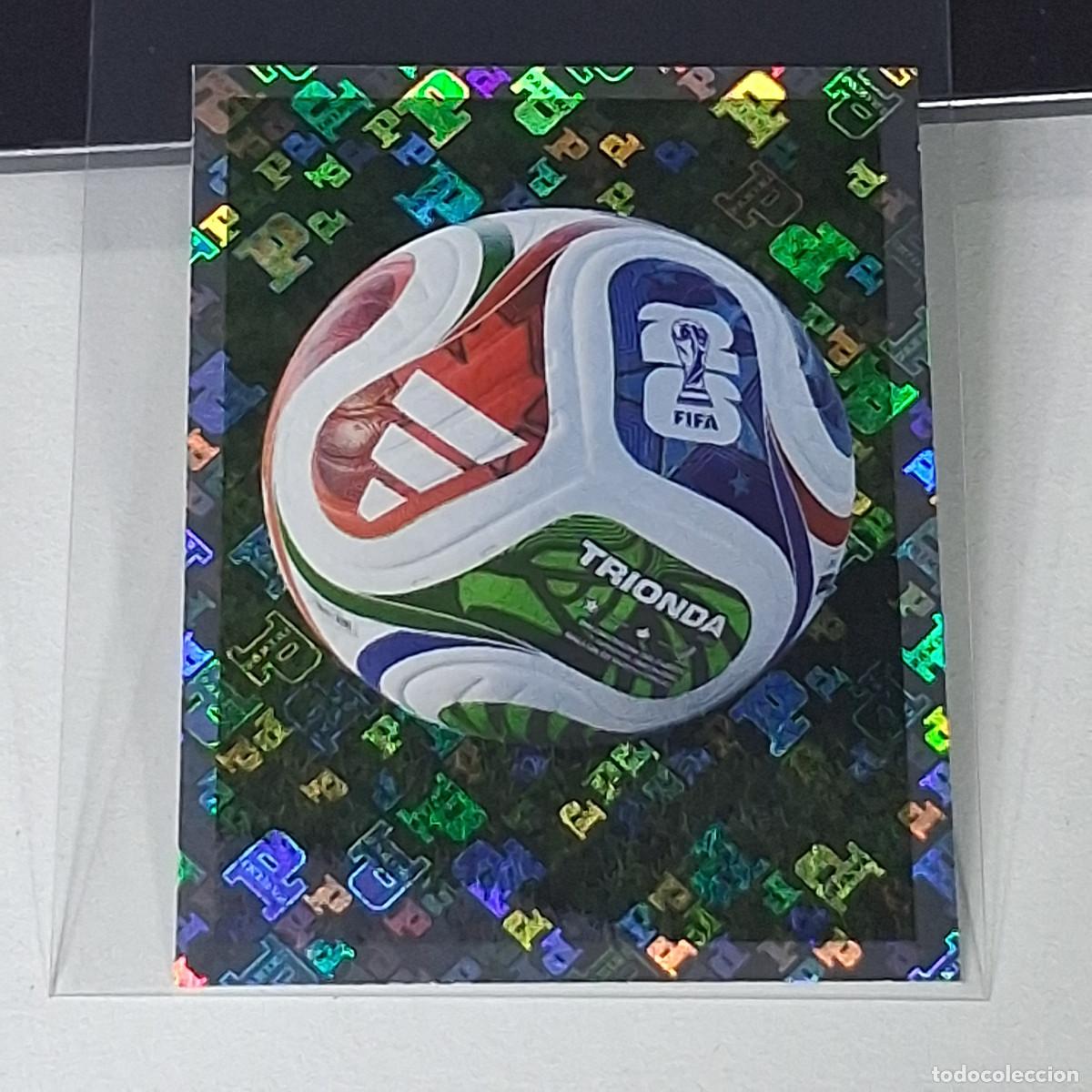 Cromos de f&uacute;tbol: B48 FWC5 OFFICIAL BALL BAL&Oacute;N FWC 5 MUNDIAL FIFA WORLD CUP 2026 STICKER PANINI