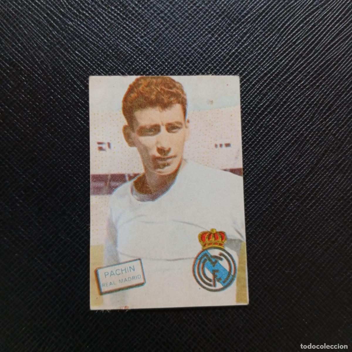Cromos de f&uacute;tbol: PACHIN REAL MADRID FHER 1961 1962 CROMO FUTBOL LIGA 61 62 - DESPEGADO - A16 PG217