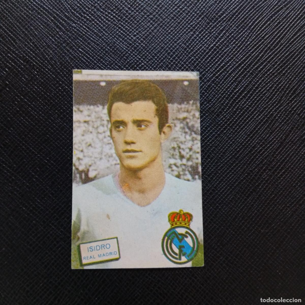 Cromos de f&uacute;tbol: ISIDRO REAL MADRID FHER 1961 1962 CROMO FUTBOL LIGA 61 62 - DESPEGADO - A16 PG217