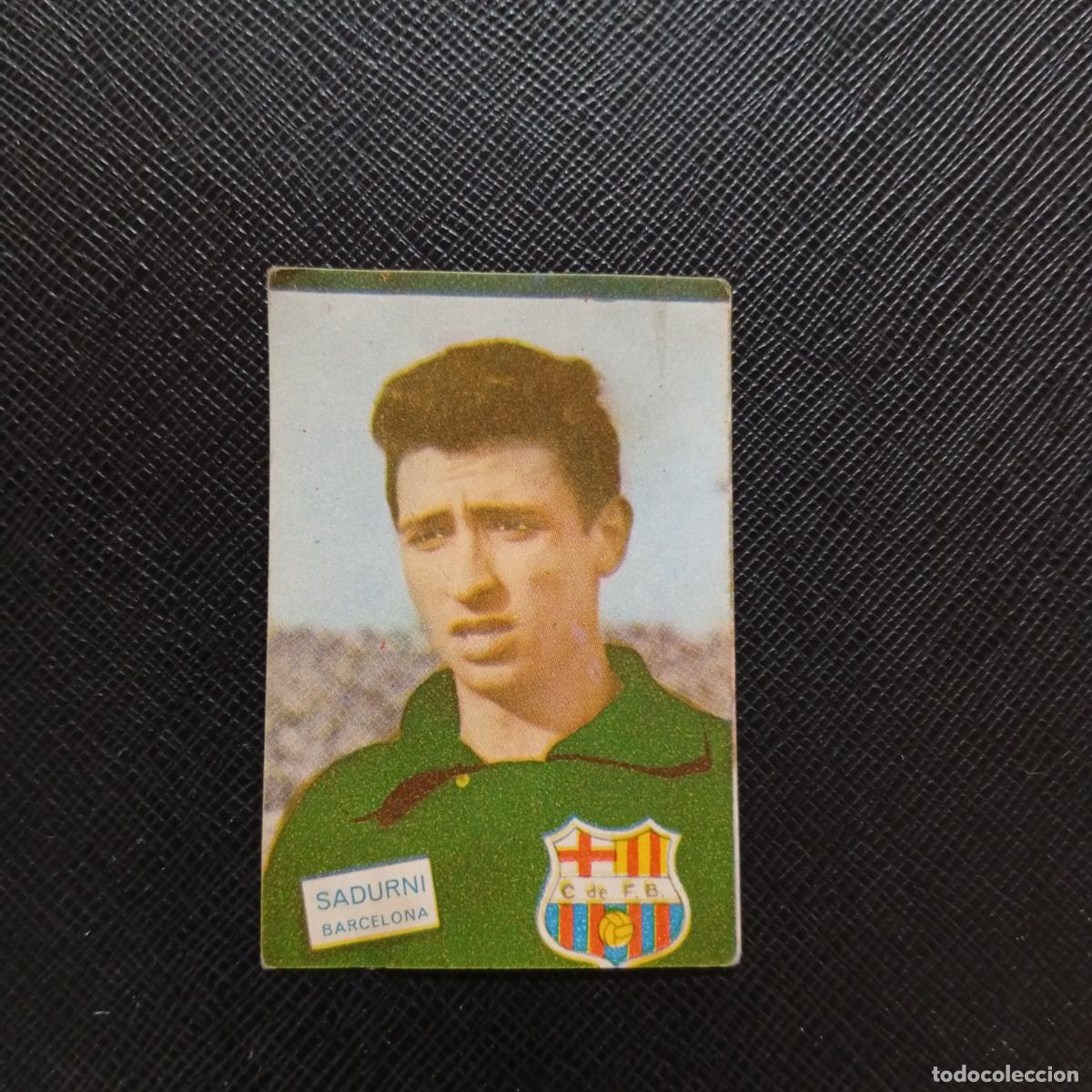Cartes &agrave; collectionner de Football: SADURNI BARCELONA FHER 1961 1962 CROMO FUTBOL LIGA 61 62 - DESPEGADO - A16 PG217