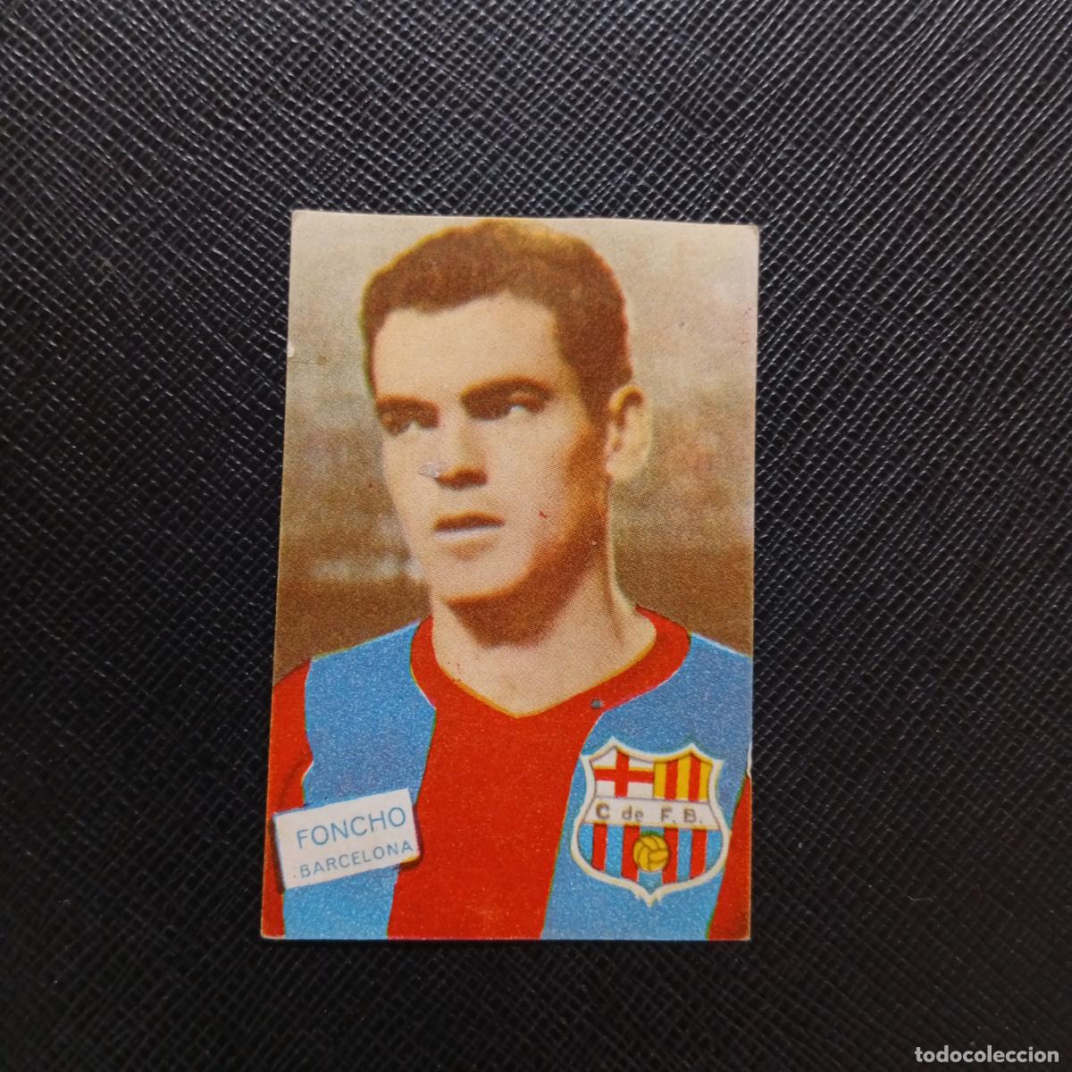 Cromos de f&uacute;tbol: FONCHO BARCELONA FHER 1961 1962 CROMO FUTBOL LIGA 61 62 - DESPEGADO - A16 PG235