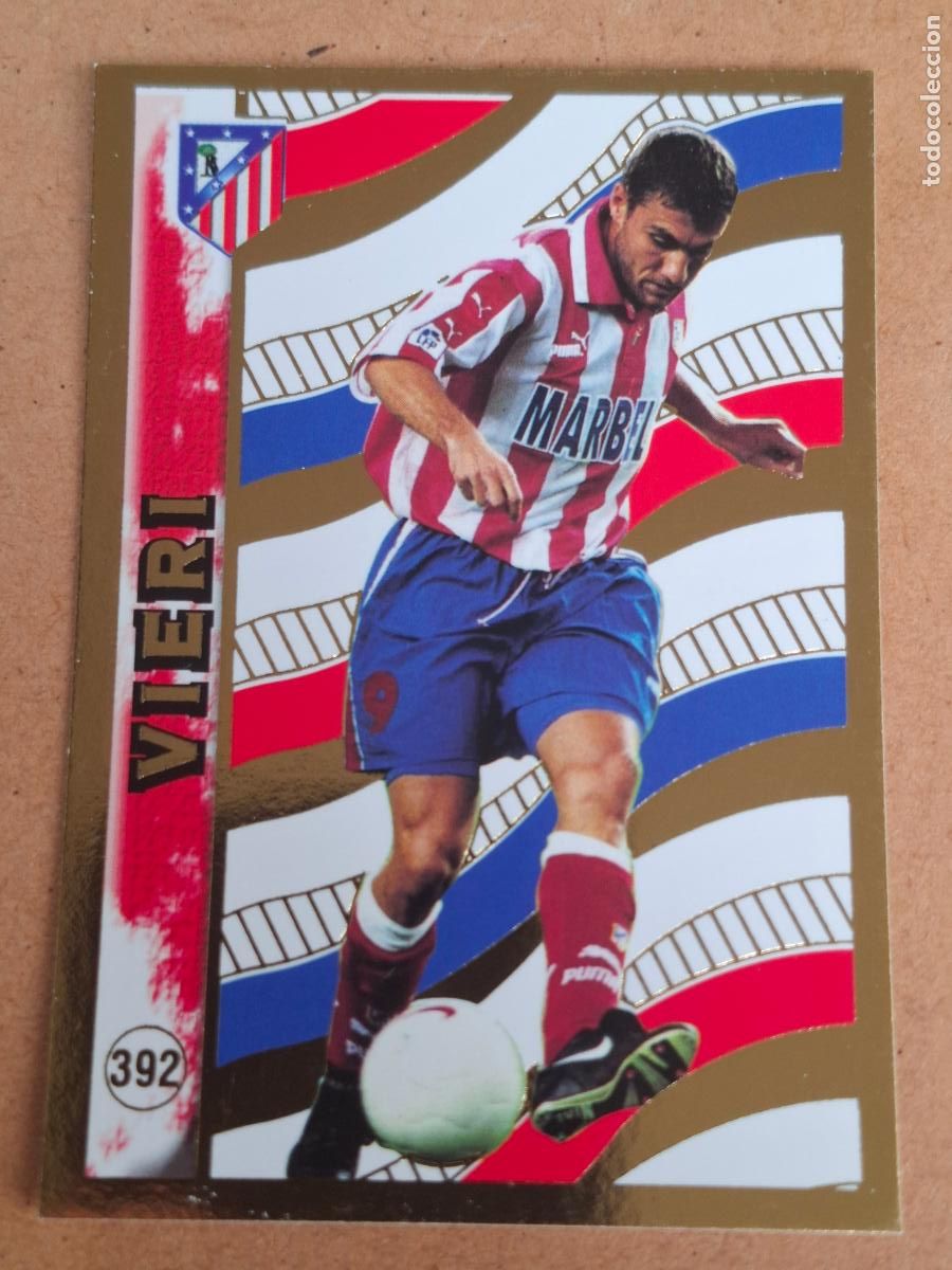 Cromos de f&uacute;tbol: MUNDICROMO 98 99 1998 1999 - 392 VIERI ( TROFEO PICHICHI ) - AT. MADRID - CP14