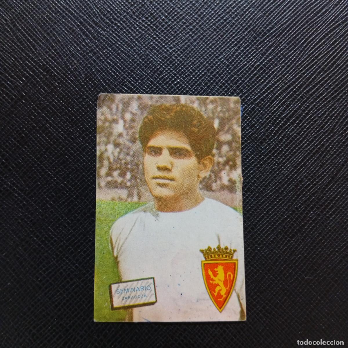 Cromos de f&uacute;tbol: SEMINARIO ZARAGOZA FHER 1961 1962 CROMO FUTBOL LIGA 61 62 - DESPEGADO - A16 PG235