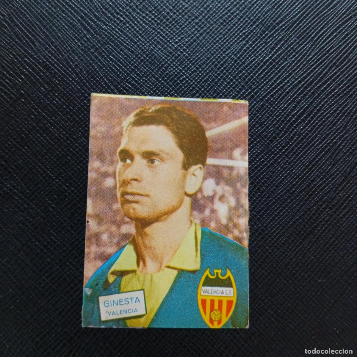 Cromos de f&uacute;tbol: GINESTA VALENCIA FHER 1961 1962 CROMO FUTBOL LIGA 61 62 - DESPEGADO - A16 PG235