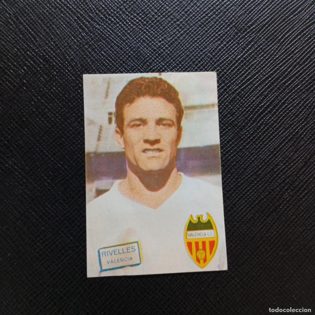 Cromos de f&uacute;tbol: RIVELLES VALENCIA FHER 1961 1962 CROMO FUTBOL LIGA 61 62 - DESPEGADO - A16 PG235