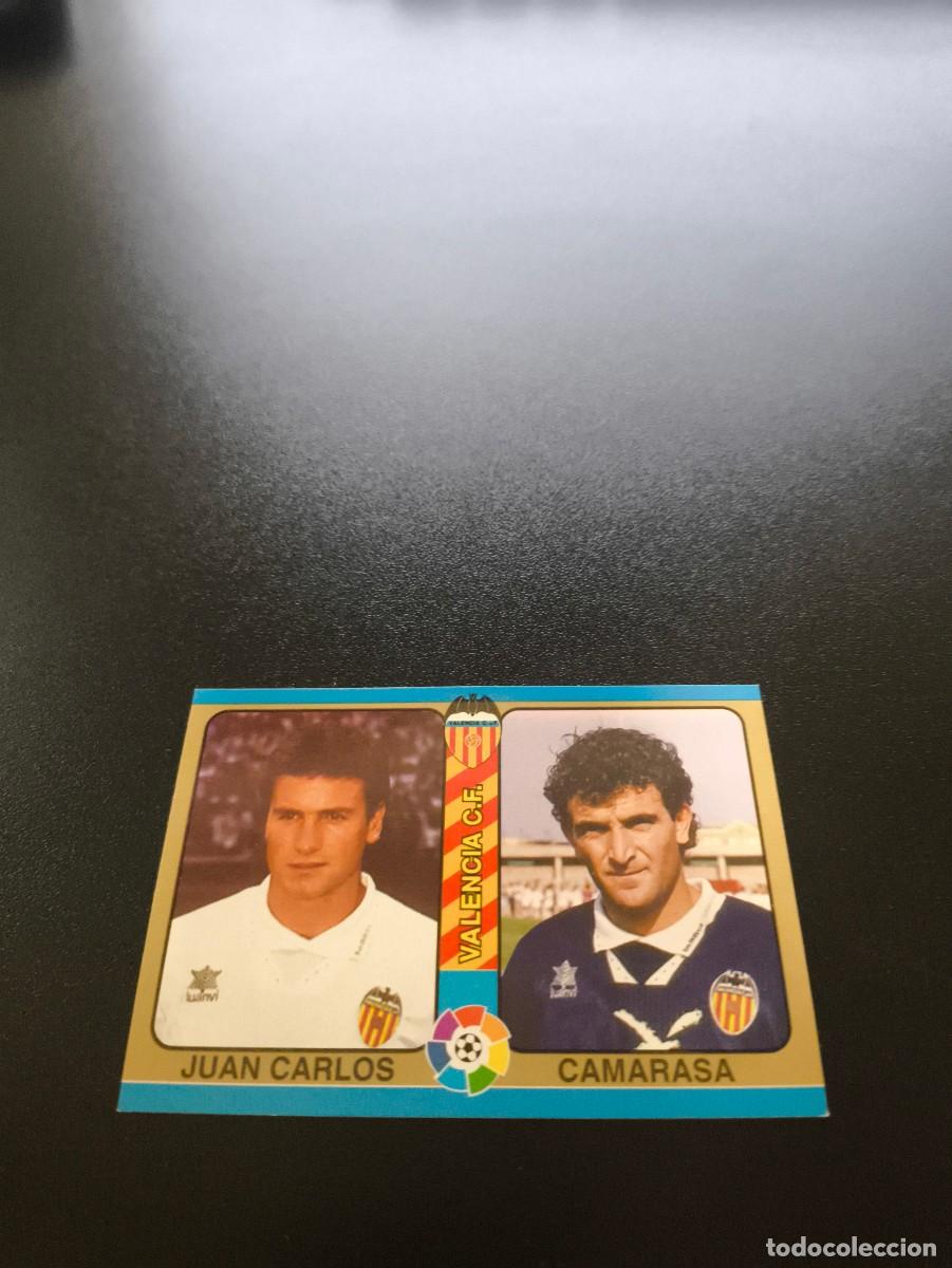 Cromos de f&uacute;tbol: 56 Juan Carlos / Camarasa VALENCIA MUNDICROMO LIGA FUTBOL TOTAL 1994 1995 94 95 NO PANINI LIGA ESTE