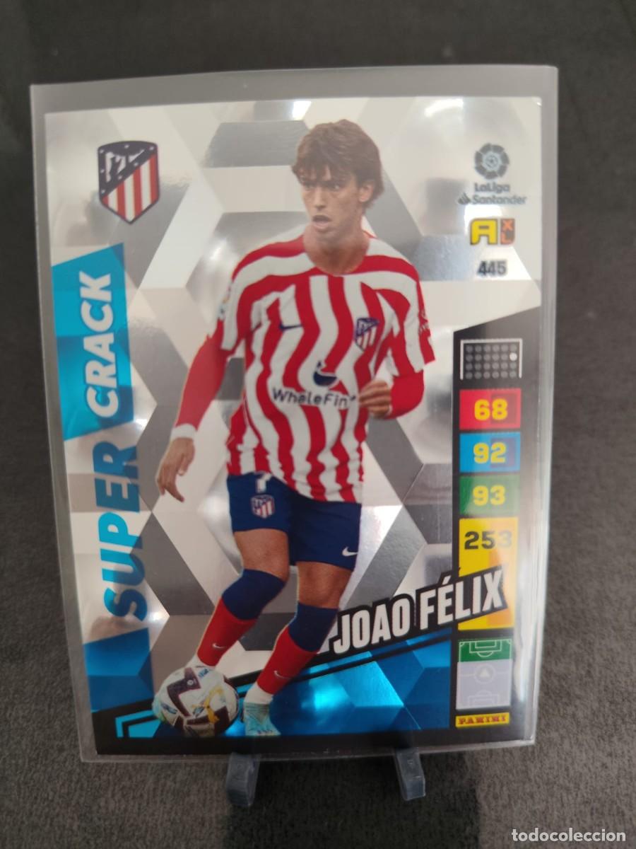 Cromos de f&uacute;tbol: Adrenalyn 22 23 Joao Felix Atletico de Madrid Super Crack 445