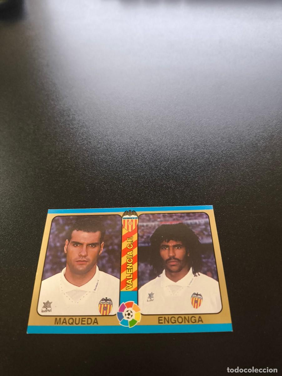Cromos de f&uacute;tbol: 59 Maqueda / Engonga VALENCIA MUNDICROMO LIGA FUTBOL TOTAL 1994 1995 94 95 NO PANINI LIGA ESTE