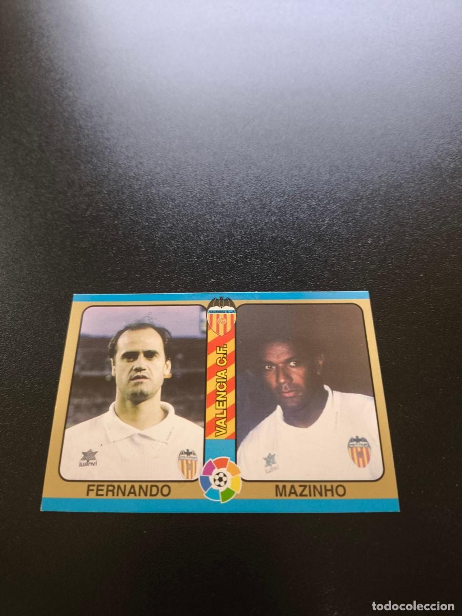 Cromos de f&uacute;tbol: 60 Fernando / Mazihno VALENCIA MUNDICROMO LIGA FUTBOL TOTAL 1994 1995 94 95 NO PANINI LIGA ESTE