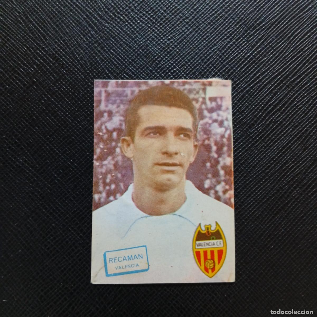Cromos de f&uacute;tbol: RECAMAN VALENCIA FHER 1961 1962 CROMO FUTBOL LIGA 61 62 - DESPEGADO - A16 PG244