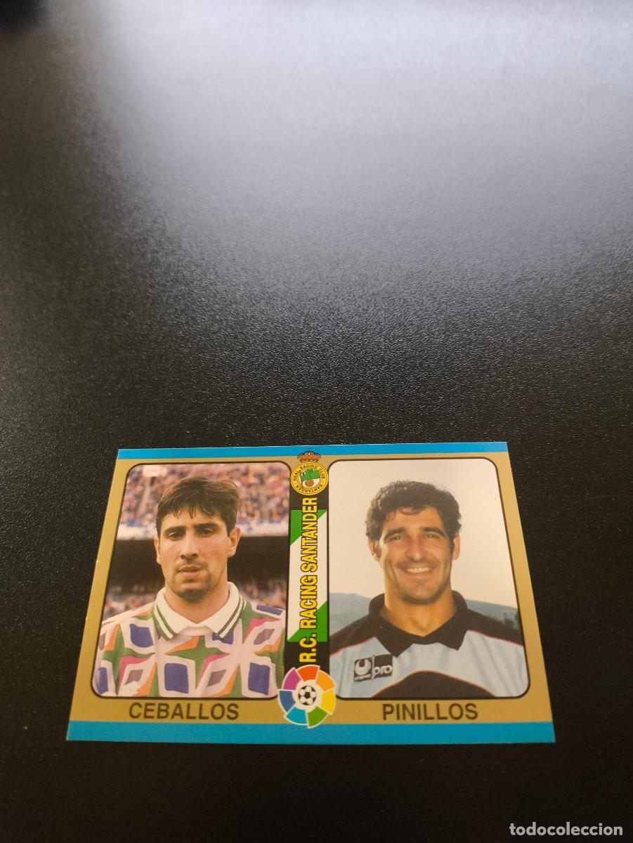 Cromos de f&uacute;tbol: 64 Ceballos Pinillos RACING SANTANDER MUNDICROMO LIGA FUTBOL 1994 1995 94 95 NO PANINI LIGA ESTE