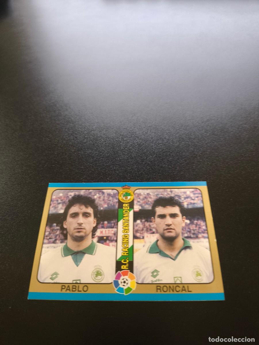 Figurine di Calcio: 65 Pablo / Roncal RACING SANTANDER MUNDICROMO LIGA FUTBOL 1994 1995 94 95 NO PANINI LIGA ESTE