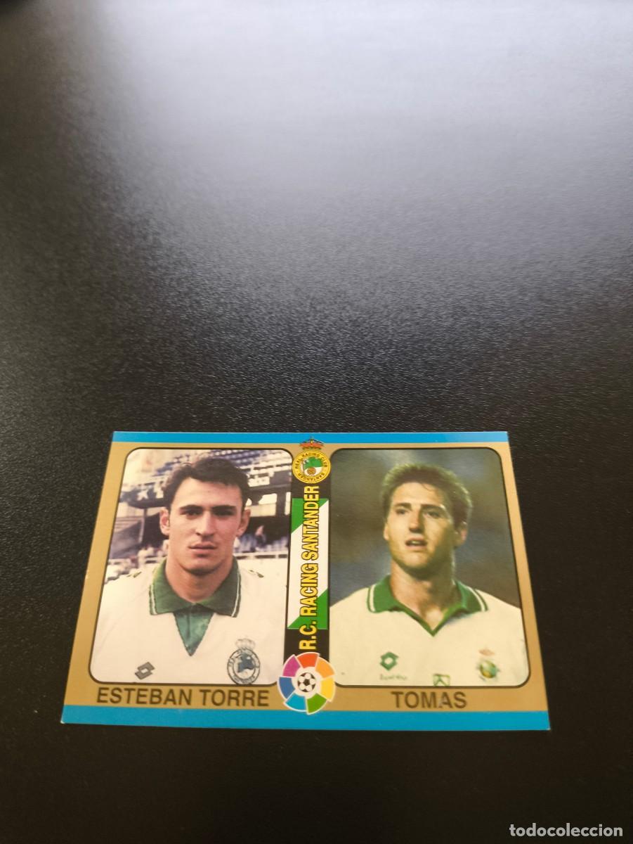 Cromos de f&uacute;tbol: 67 Esteban Torre Tomas RACING SANTANDER MUNDICROMO LIGA FUTBOL 1994 1995 94 95 N PANINI LIGA ESTE