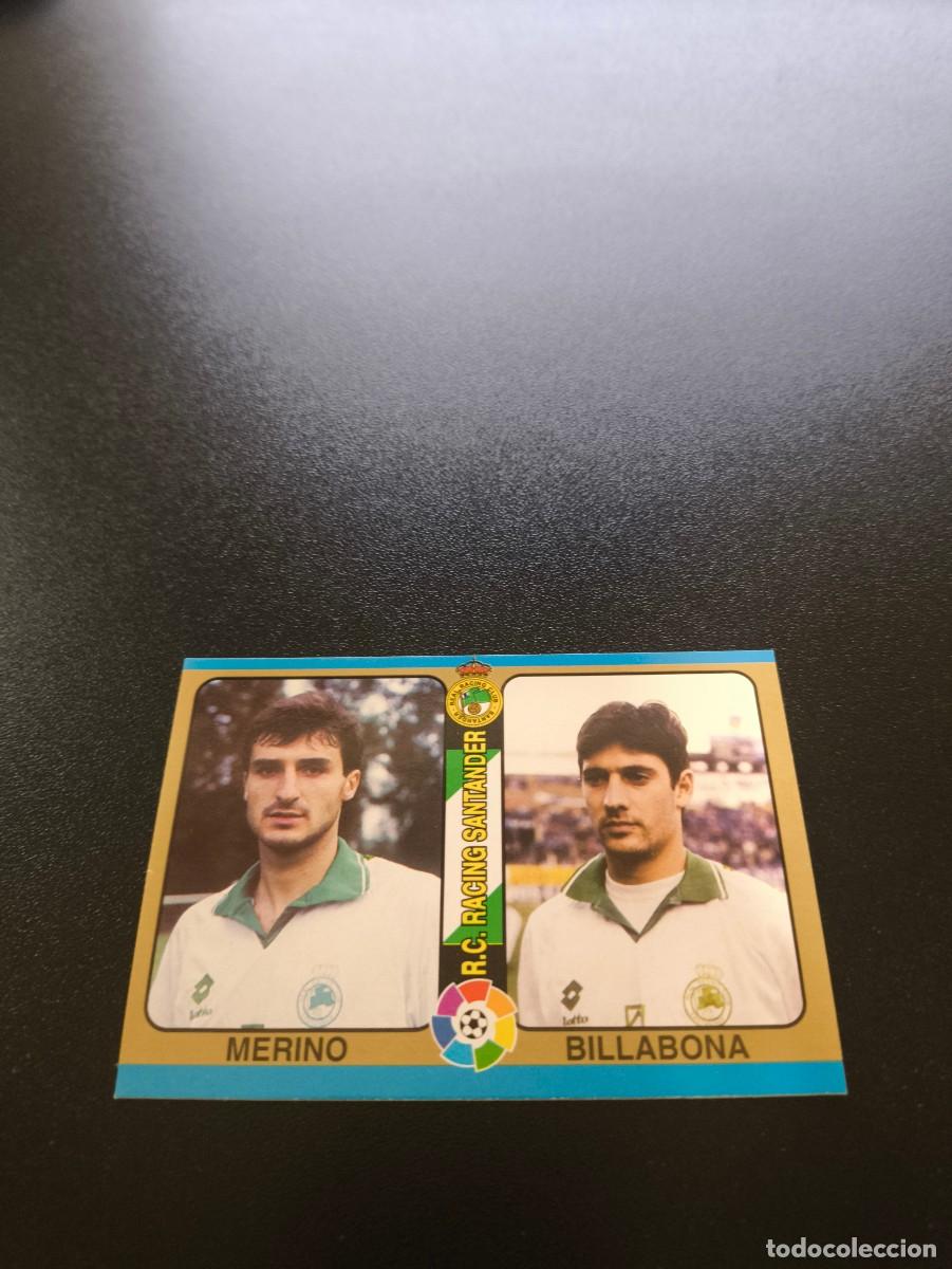 Figurine di Calcio: 68 Merino / Billabona RACING SANTANDER MUNDICROMO LIGA FUTBOL 1994 1995 94 95 N PANINI LIGA ESTE