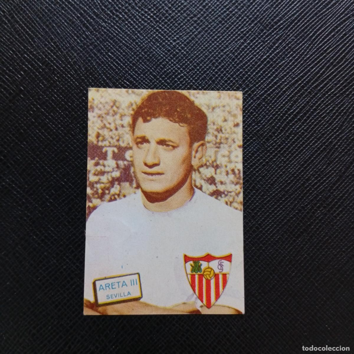 Figurine di Calcio: ARETA III SEVILLA FHER 1961 1962 CROMO FUTBOL LIGA 61 62 - DESPEGADO - A16 PG244