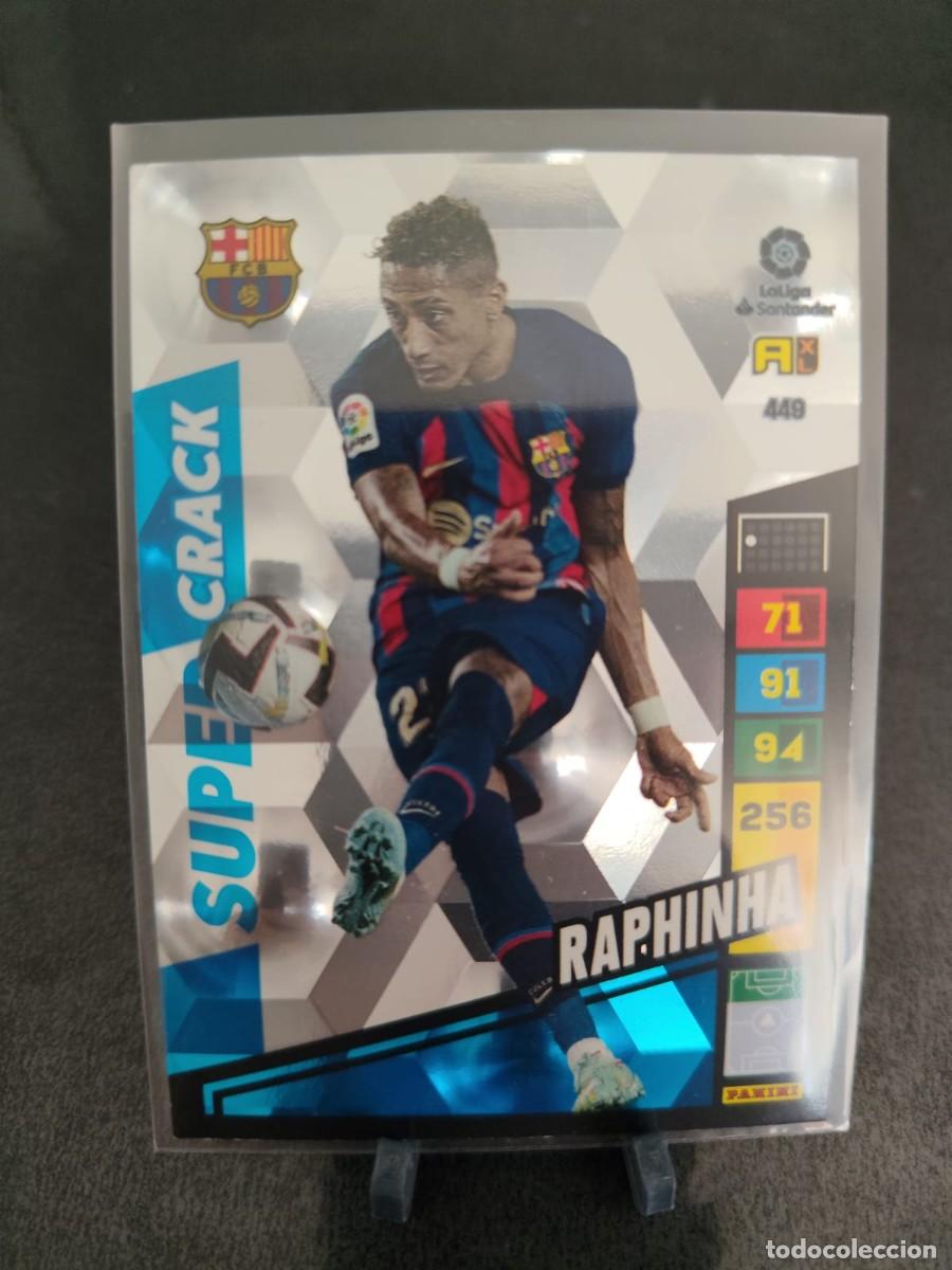 Figurine di Calcio: Adrenalyn 22 23 Raphinha Barcelona Super Crack 449