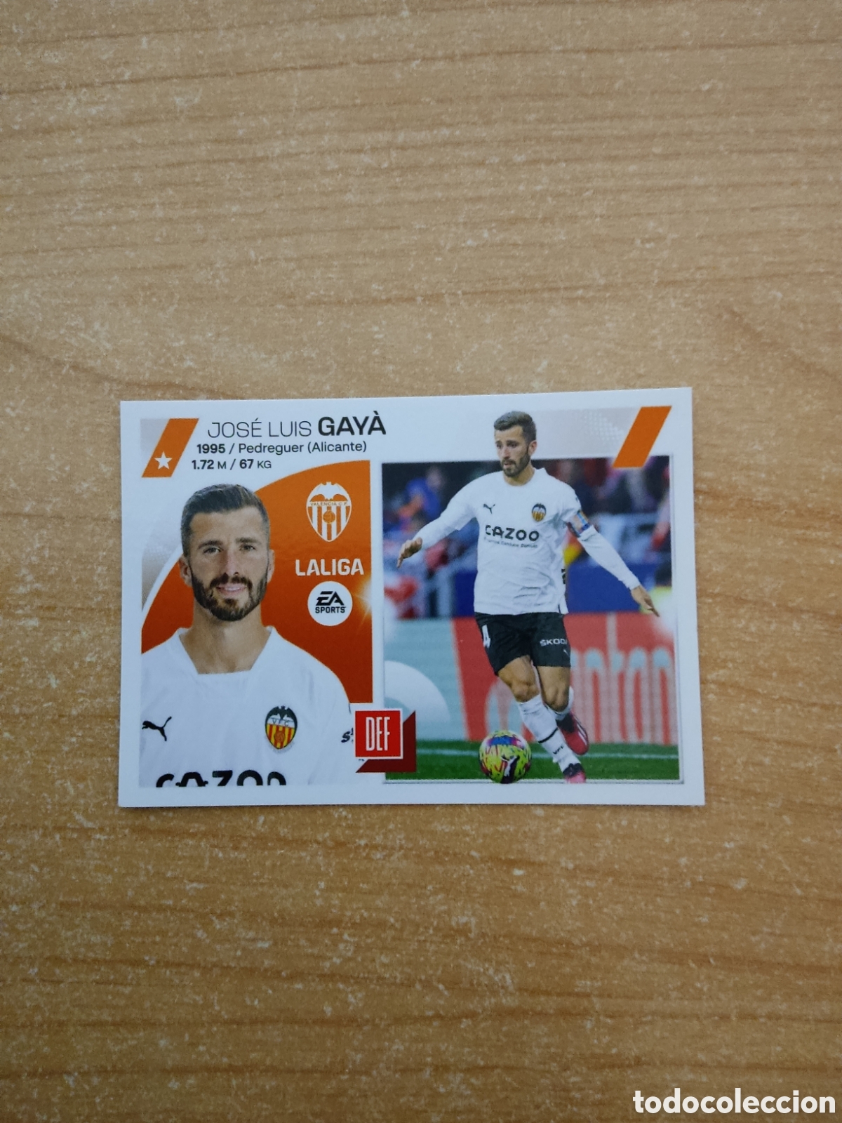 Figurine di Calcio: 10 GAYA VALENCIA LIGA ESTE 2023 2024
