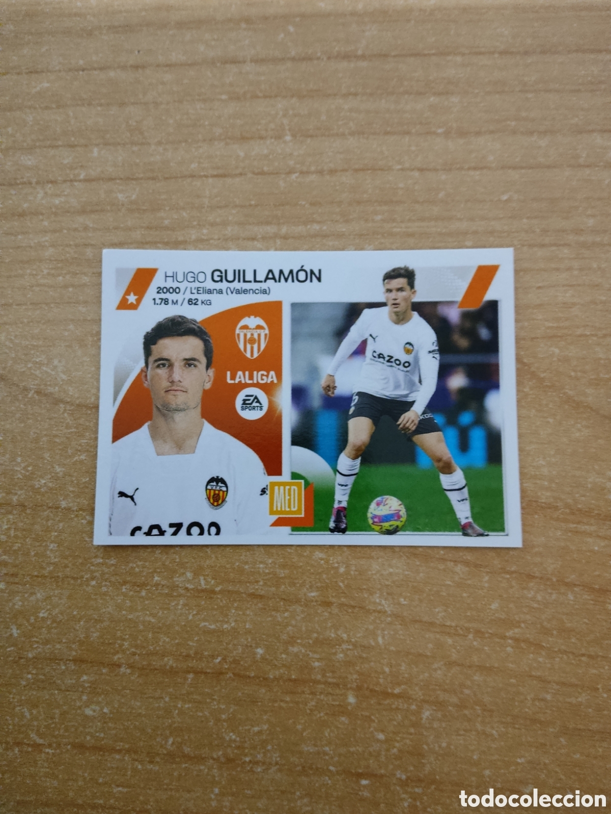 Figurine di Calcio: 11 GUILLAMON VALENCIA LIGA ESTE 2023 2024