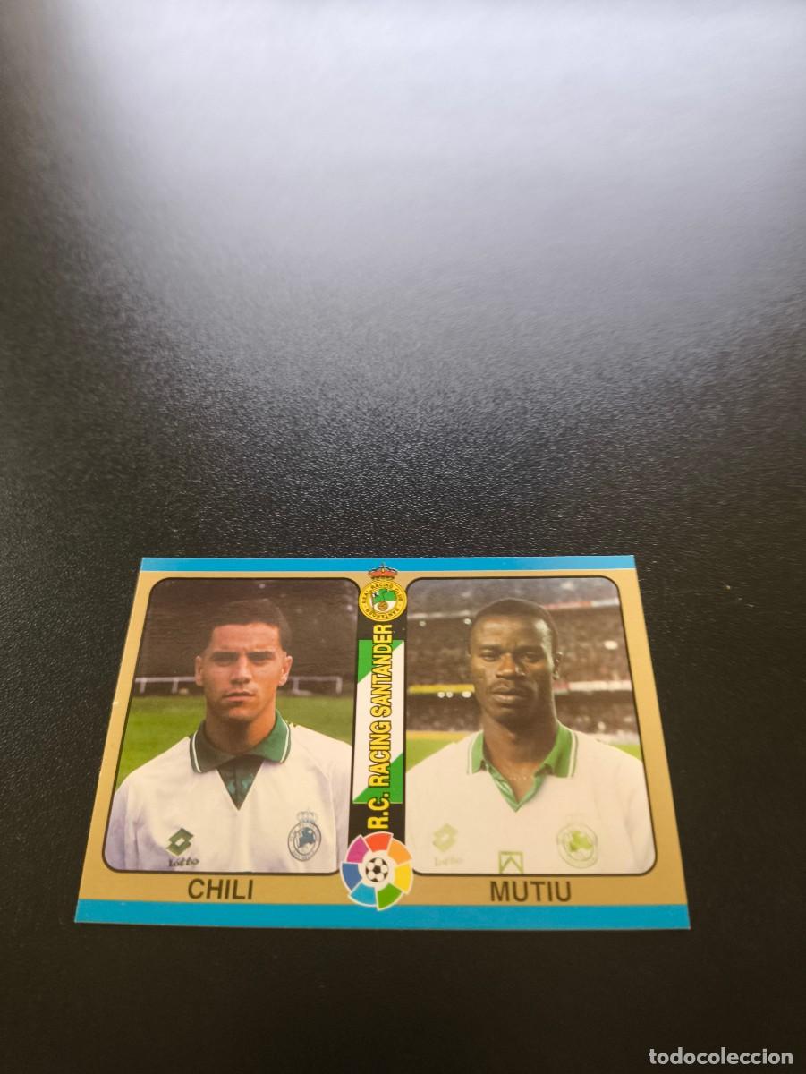 Figurine di Calcio: 72 Chili / Mutiu RACING SANTANDER MUNDICROMO LIGA FUTBOL 1994 1995 94 95 NO PANINI LIGA ESTE