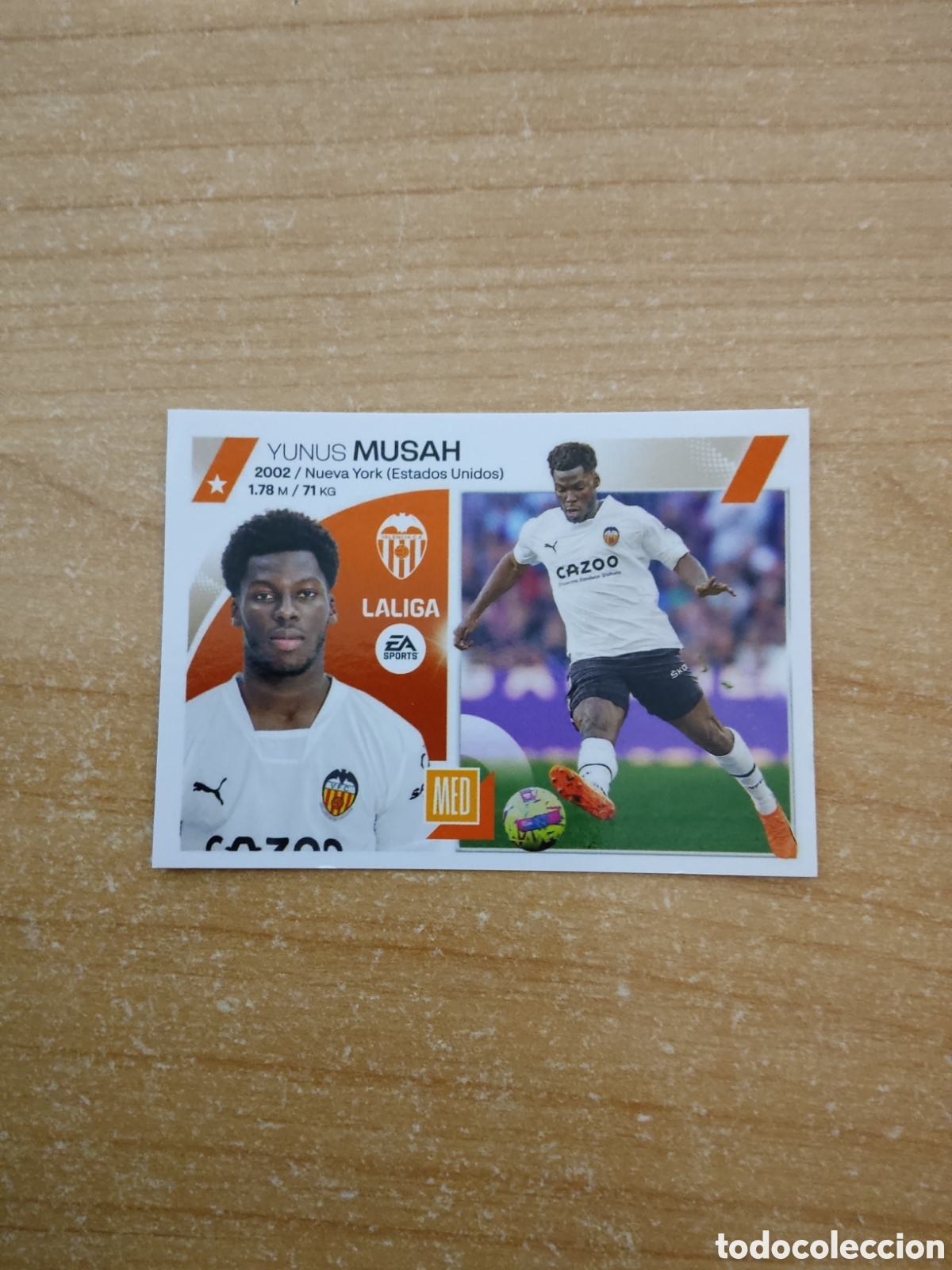 Cromos de Futebol: 12 MUSAH VALENCIA LIGA ESTE 2023 2024