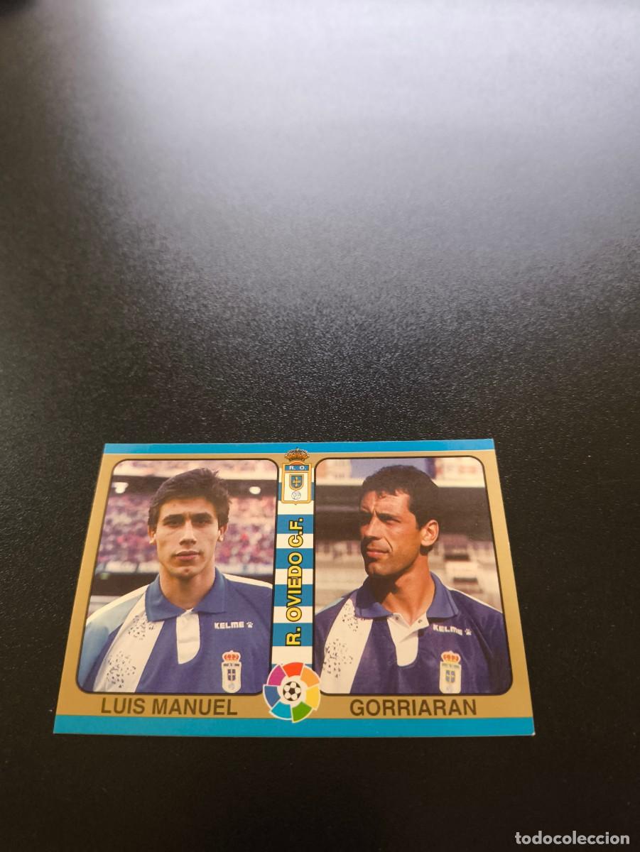 Cromos de Futebol: 76 Luis Manuel Gorriaran REAL OVIEDO MUNDICROMO LIGA FUTBOL TOTAL 1994 1995 94 95 N PANINI LIGA ESTE