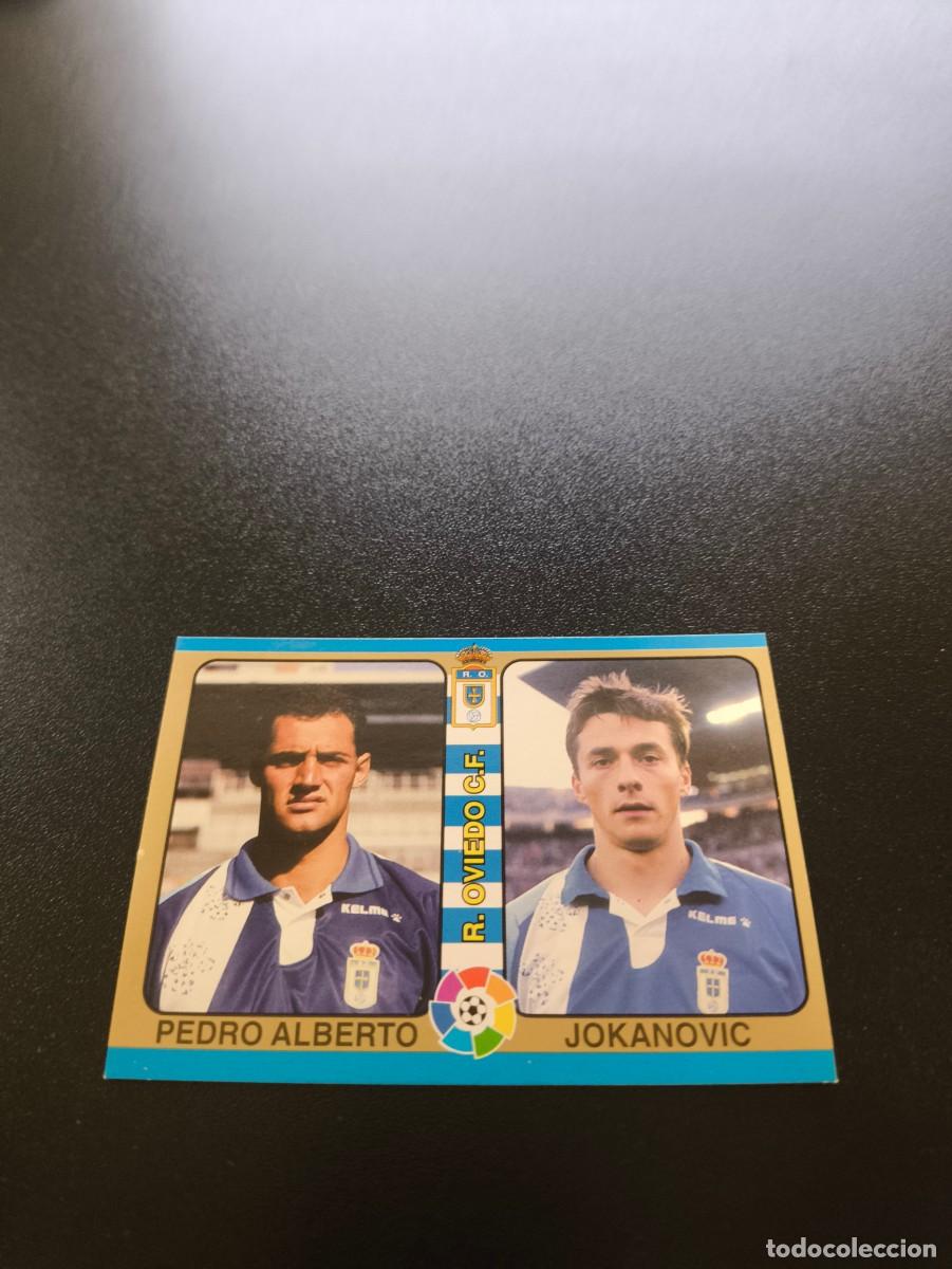 Cromos de Futebol: 77 Pedro Alberto Jokanovic REAL OVIEDO MUNDICROMO LIGA FUTBOL TOTAL 1994 1995 94 95 PANINI LIGA ESTE