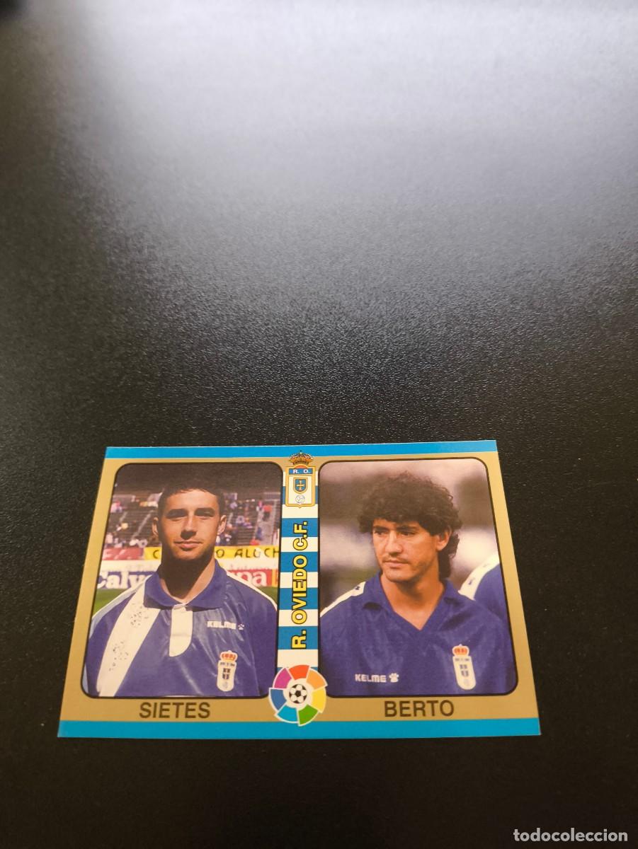 Cromos de Futebol: 78 Sietes / Berto REAL OVIEDO MUNDICROMO LIGA FUTBOL TOTAL 1994 1995 94 95 NO PANINI LIGA ESTE