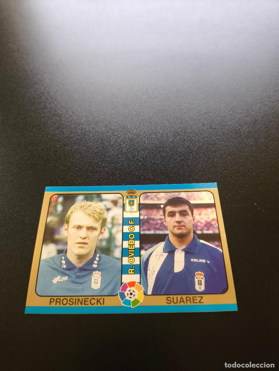 Cromos de Futebol: 79 Prosinecki / Suarez REAL OVIEDO MUNDICROMO LIGA FUTBOL TOTAL 1994 1995 94 95 NO PANINI LIGA ESTE