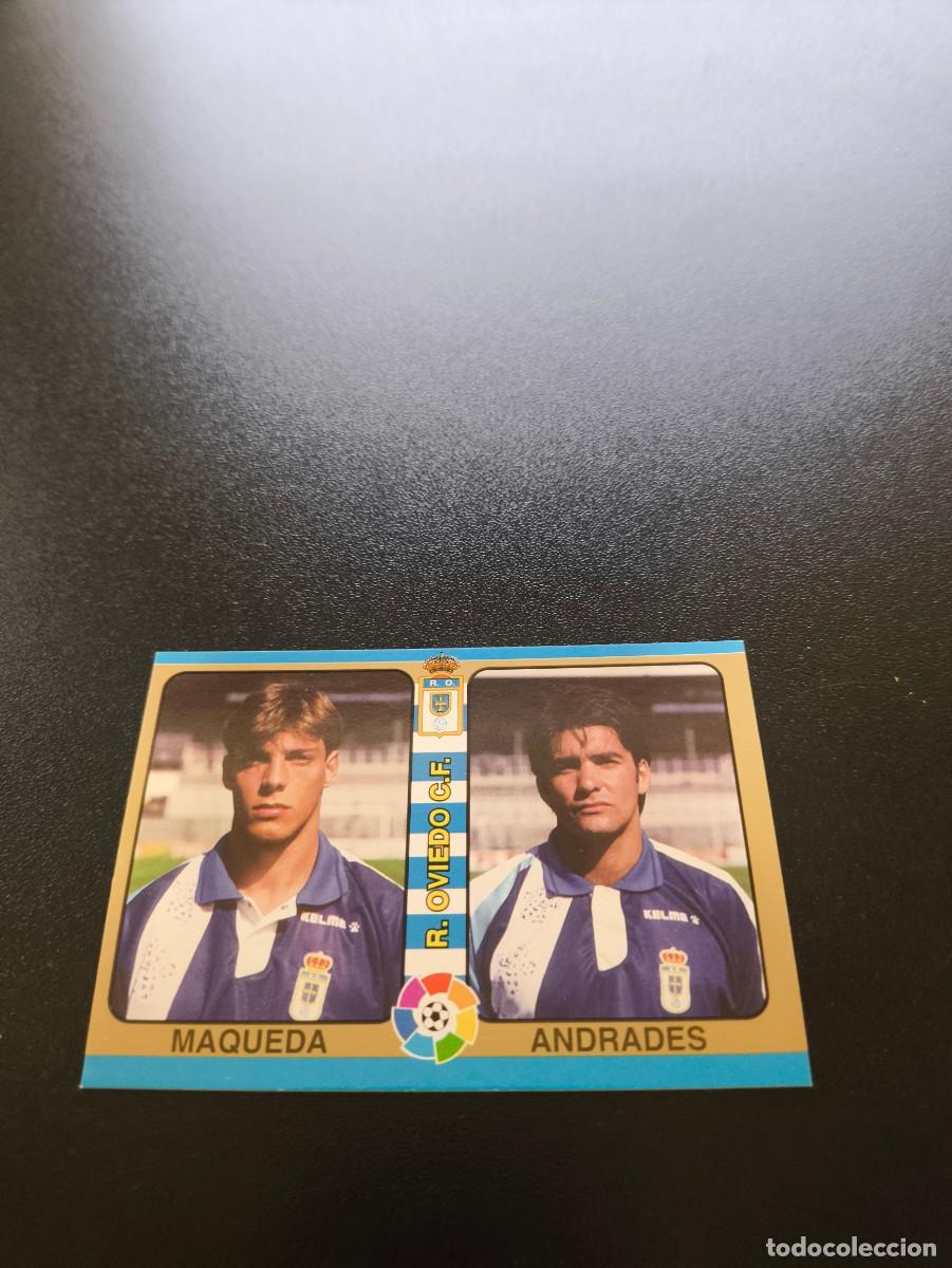 Cromos de Futebol: 81 Maqueda / Andrades REAL OVIEDO MUNDICROMO LIGA FUTBOL TOTAL 1994 1995 94 95 NO PANINI LIGA ESTE