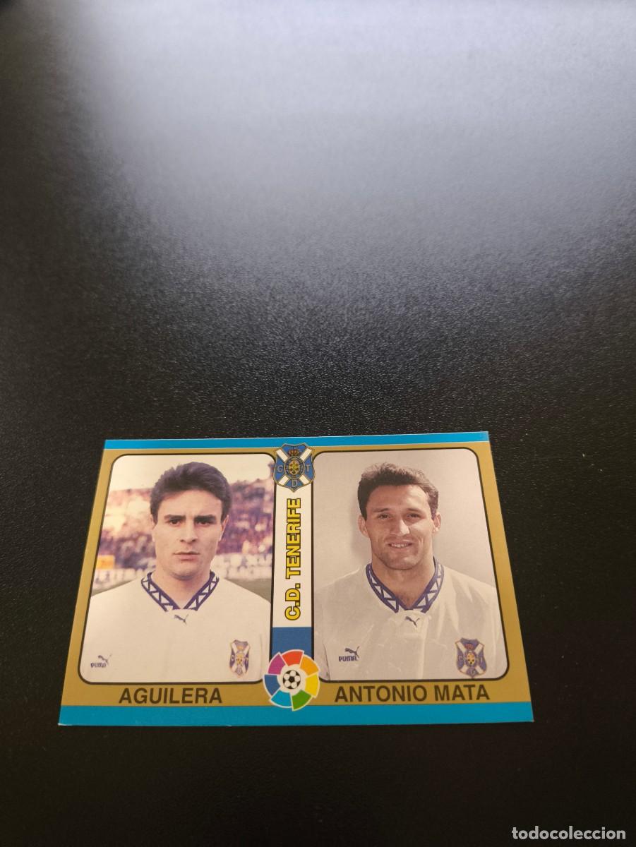 Fu&szlig;ball-Sticker: 83 Aguilera / Antonio Mata TENERIFE MUNDICROMO LIGA FUTBOL TOTAL 1994 1995 94 95 NO PANINI LIGA ESTE