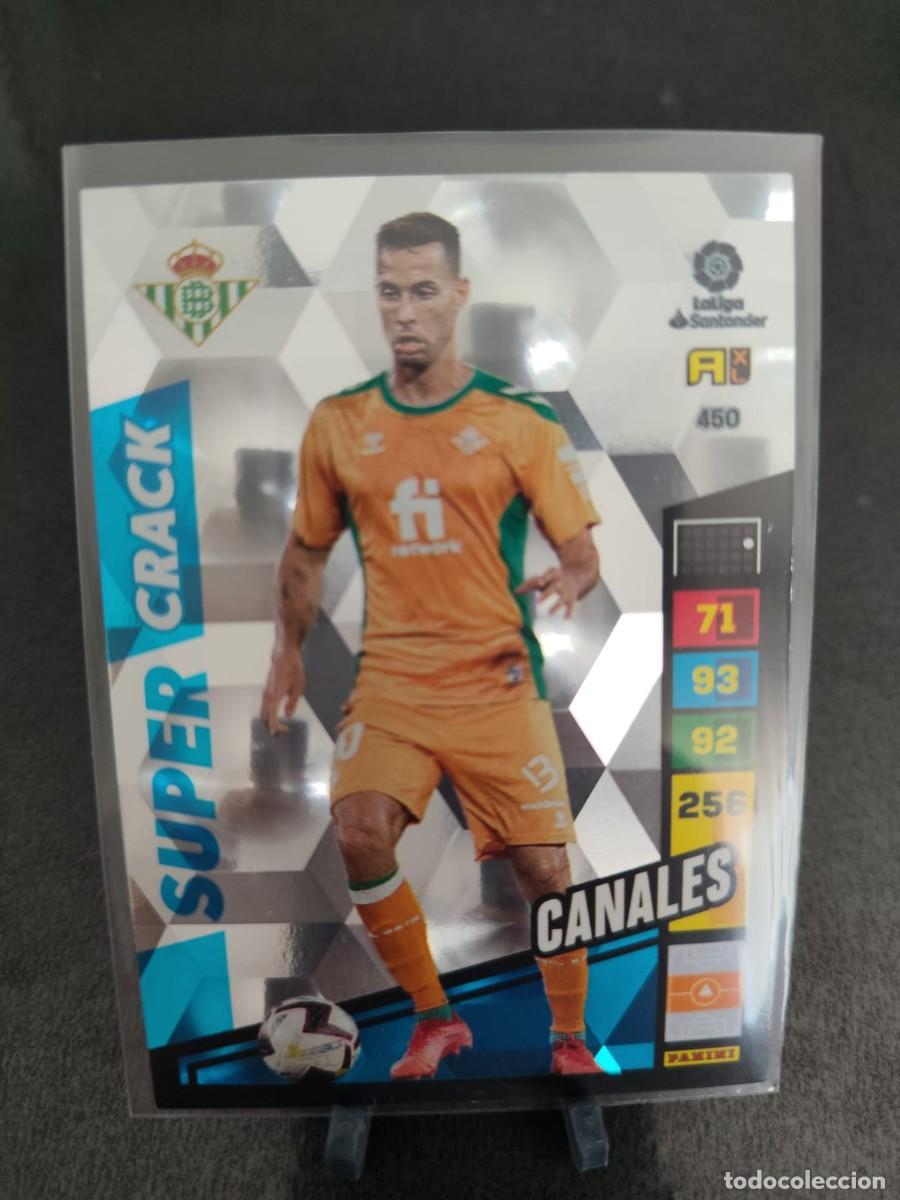 Fu&szlig;ball-Sticker: Adrenalyn 22 23 Canales Betis Super Crack 450
