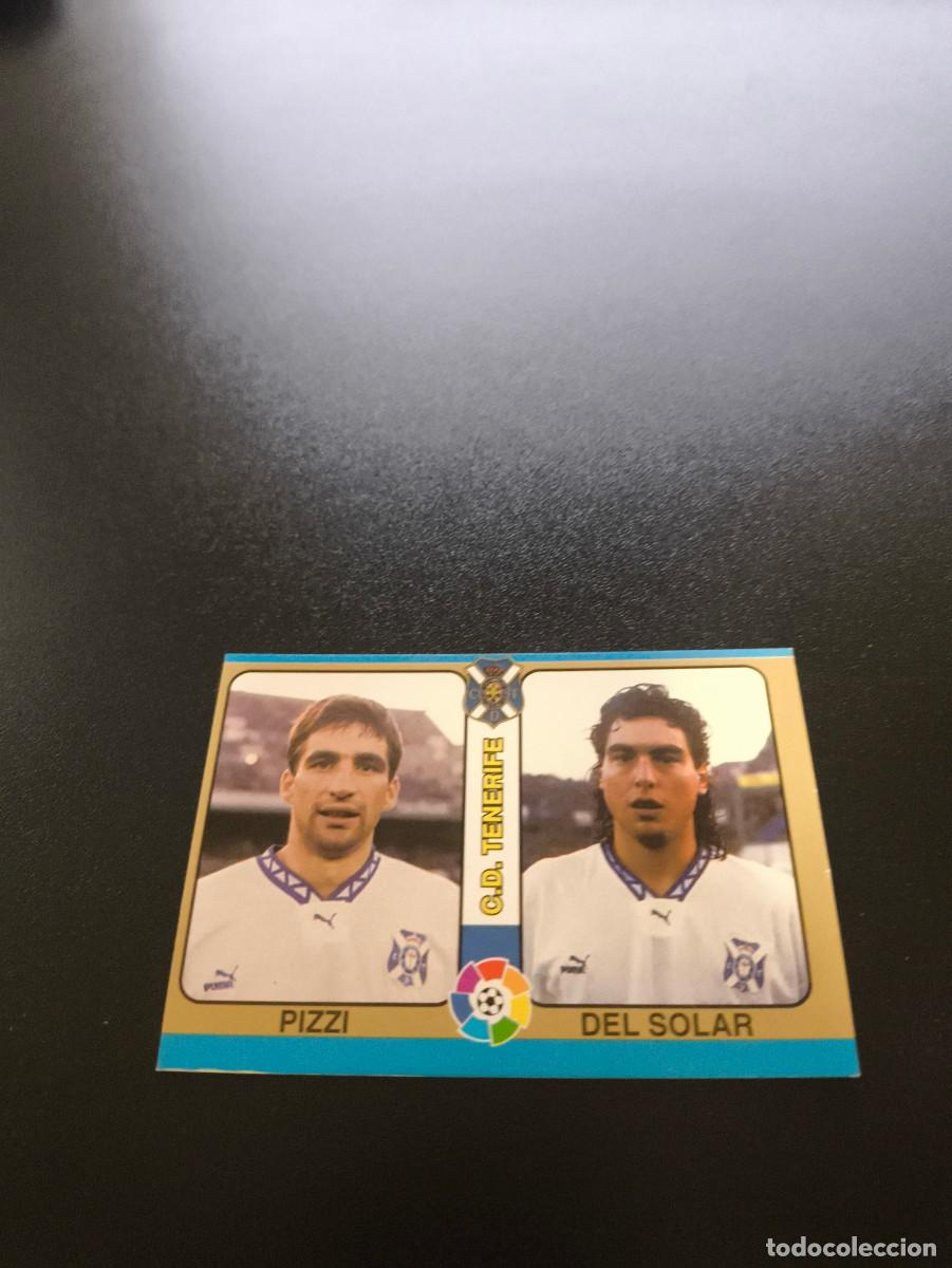 Fu&szlig;ball-Sticker: 87 Pizzi / Del Solar TENERIFE MUNDICROMO LIGA FUTBOL TOTAL 1994 1995 94 95 NO PANINI LIGA ESTE