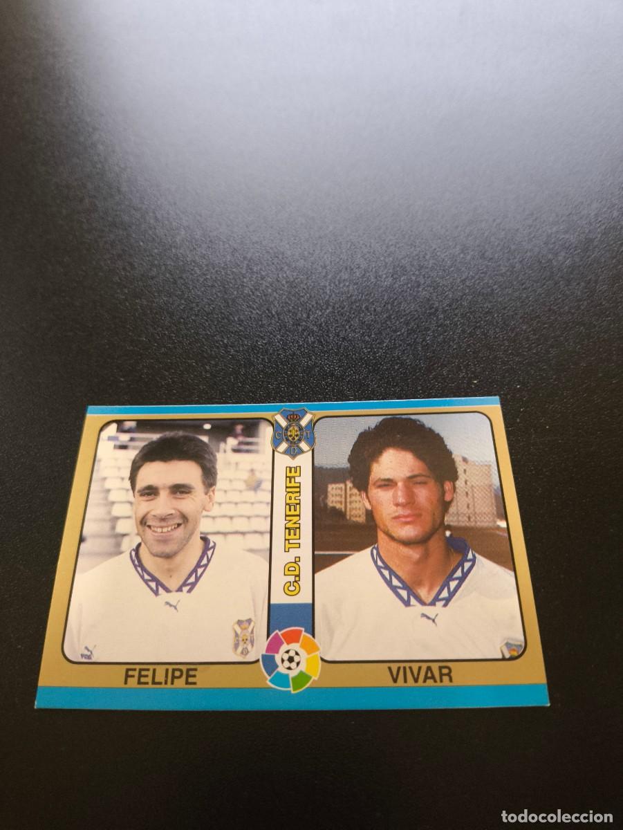Fu&szlig;ball-Sticker: 90 Filipe / Vivar TENERIFE MUNDICROMO LIGA FUTBOL TOTAL 1994 1995 94 95 NO PANINI LIGA ESTE