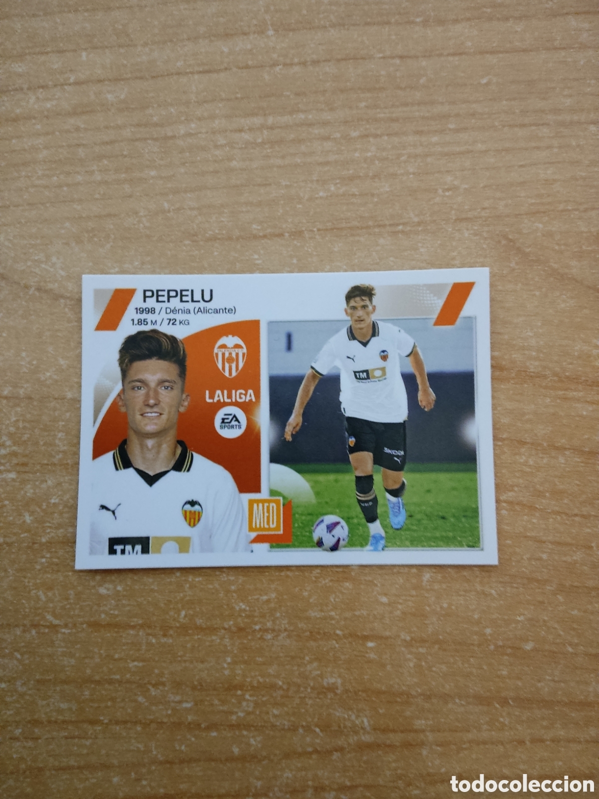 Cromos de Futebol: 10 PEPELU VALENCIA ULTIMO FICHAJE LIGA ESTE 2023 2024