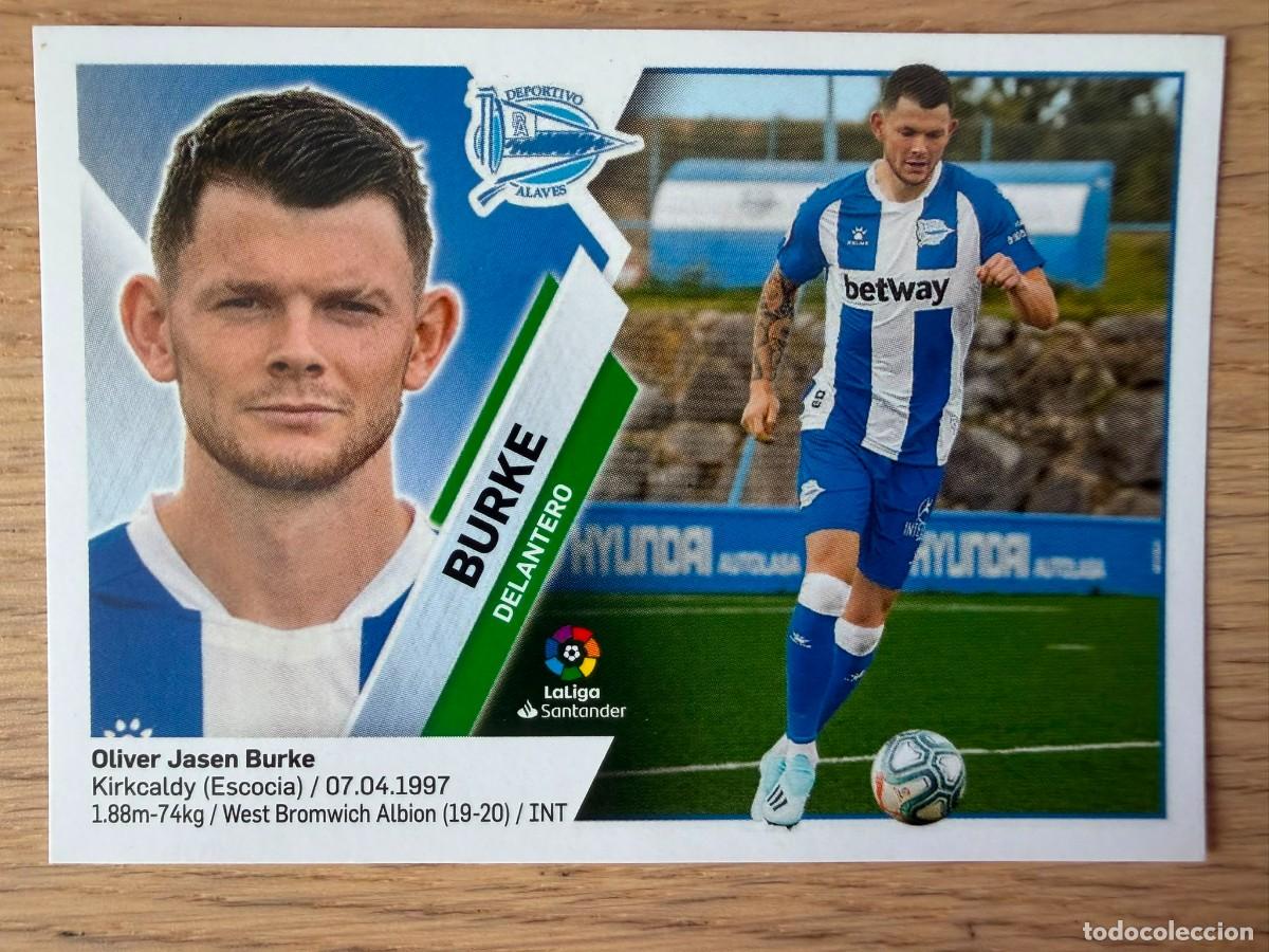 Fu&szlig;ball-Sticker: 14 BIS BURKE COLOCA ALAVES 19 20 2019 2020 LIGA SANTANDER COLECCIONES ESTE SIN PEGAR STICKER