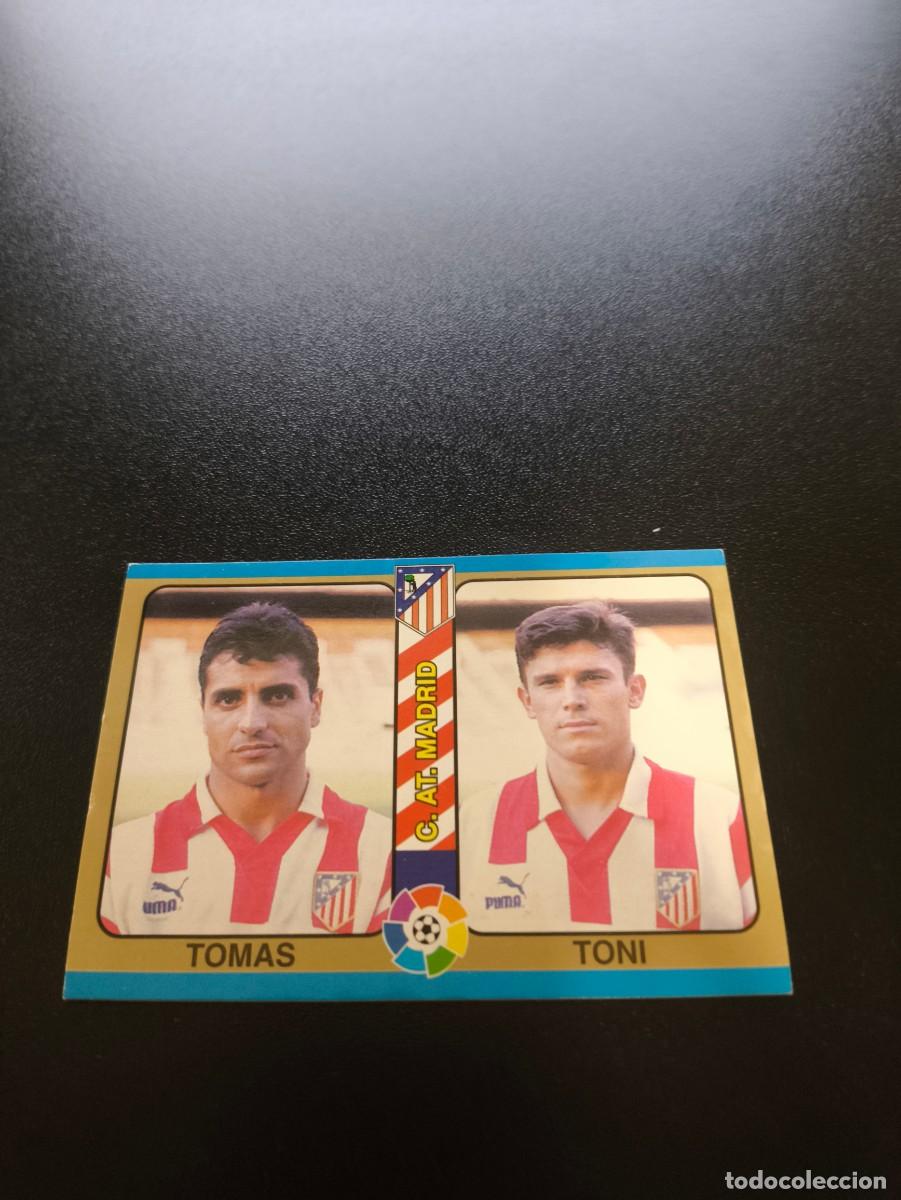 Fu&szlig;ball-Sticker: 101 Tomas Toni ATLETICO DE MADRID MUNDICROMO LIGA FUTBOL TOTAL 1994 1995 94 95 NO PANINI LIGA ESTE