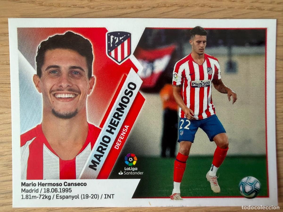 Fu&szlig;ball-Sticker: 4 BIS MARIO HERMOSO COLOCA ATLETICO MADRID 19 20 2019 2020 LIGA SANTANDER COLECCIONES ESTE SIN PEGAR