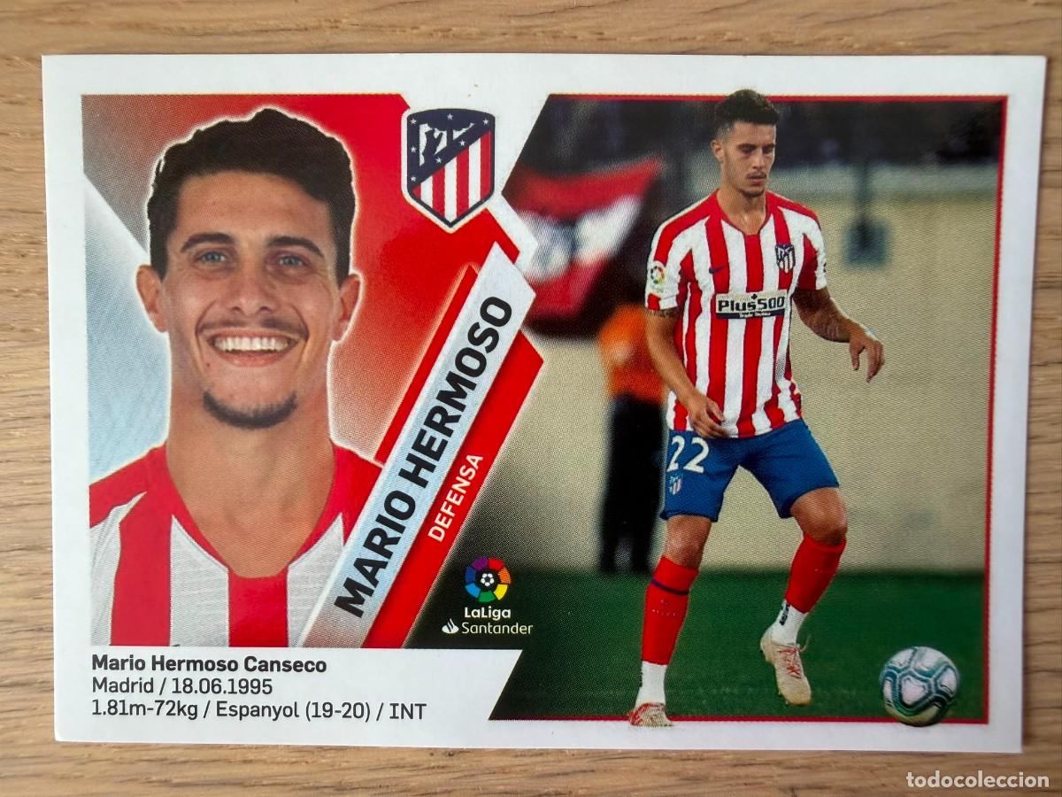 Fu&szlig;ball-Sticker: 4 BIS MARIO HERMOSO COLOCA ATLETICO MADRID 19 20 2019 2020 LIGA SANTANDER COLECCIONES ESTE SIN PEGAR