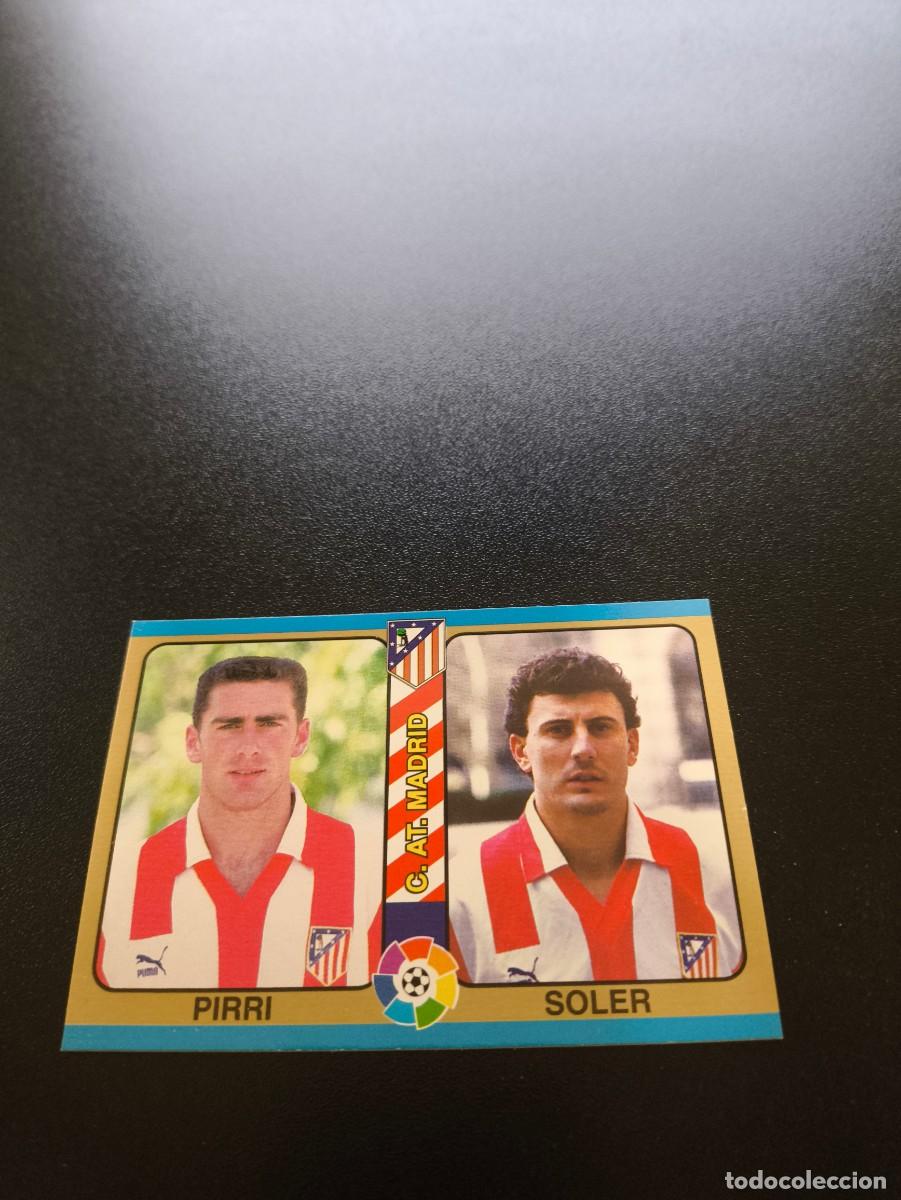 Cromos de f&uacute;tbol: 105 Pirri Soler ATLETICO DE MADRID MUNDICROMO LIGA FUTBOL 1994 1995 94 95 NO PANINI LIGA ESTE