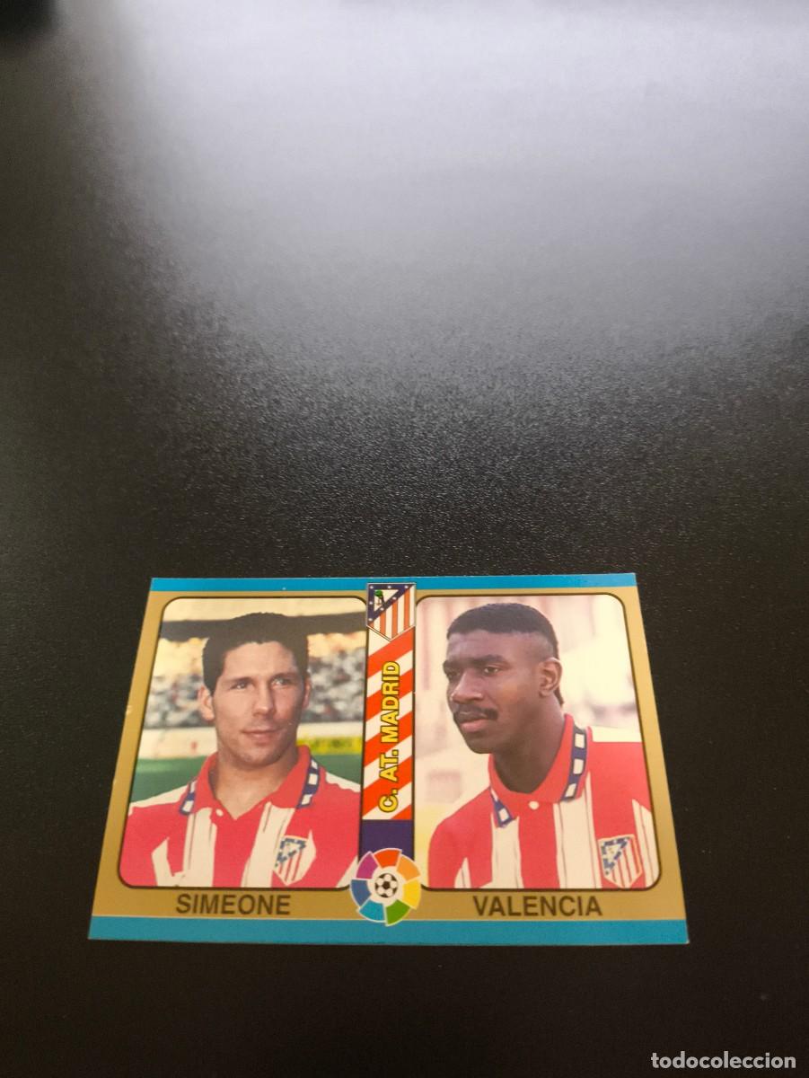 Cromos de f&uacute;tbol: 106 Simeone / Valencia ATLETICO DE MADRID MUNDICROMO LIGA FUTBOL 1994 1995 94 95 NO PANINI LIGA ESTE