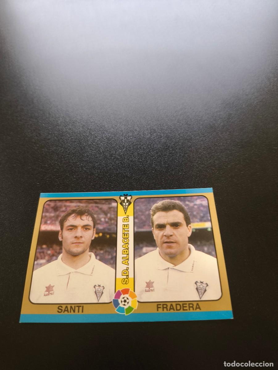 Cromos de f&uacute;tbol: 110 Santi / Fradera ALBACETE MUNDICROMO LIGA FUTBOL TOTAL 1994 1995 94 95 NO PANINI LIGA ESTE