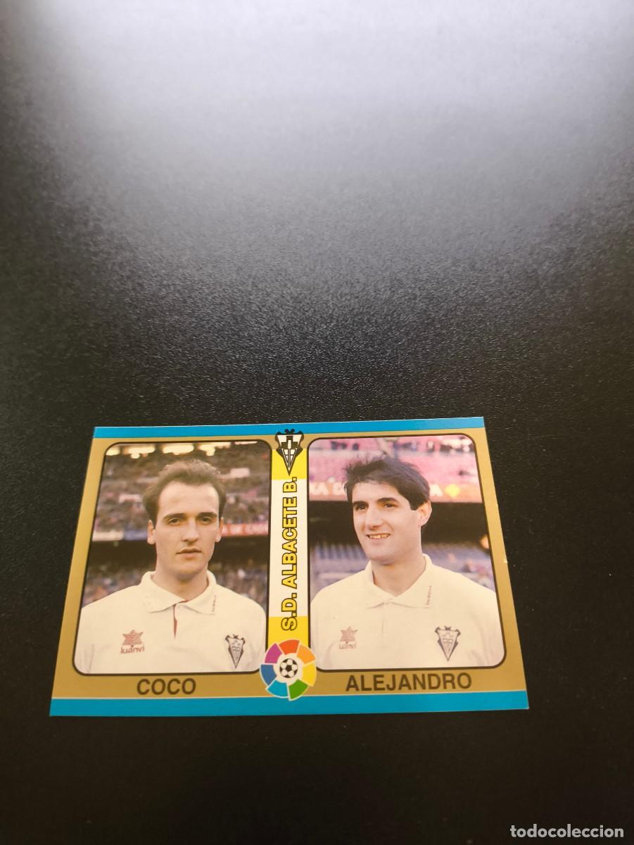 Cromos de f&uacute;tbol: 111 Coco / Alejandro ALBACETE MUNDICROMO LIGA FUTBOL TOTAL 1994 1995 94 95 NO PANINI LIGA ESTE