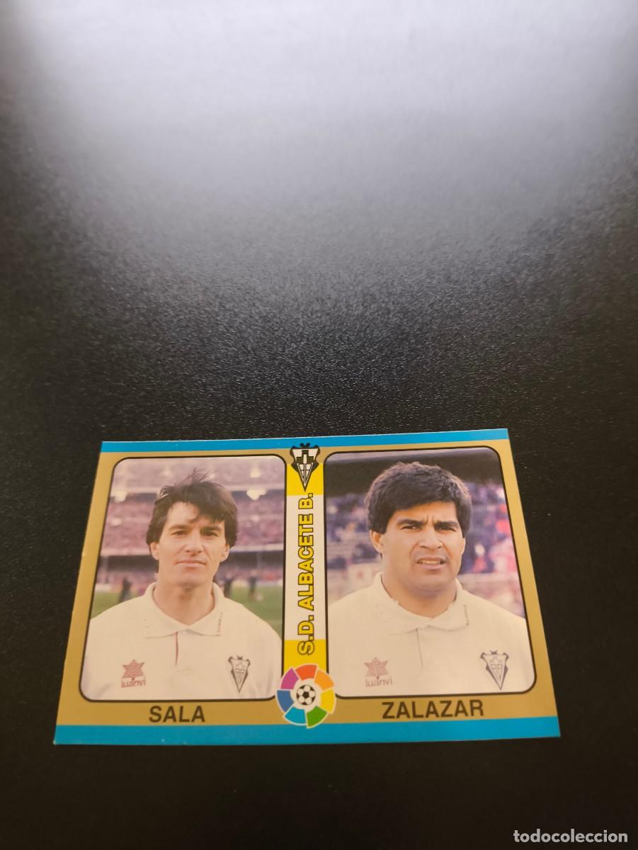 Cromos de f&uacute;tbol: 113 Sala / Zalazar ALBACETE MUNDICROMO LIGA FUTBOL TOTAL 1994 1995 94 95 NO PANINI LIGA ESTE